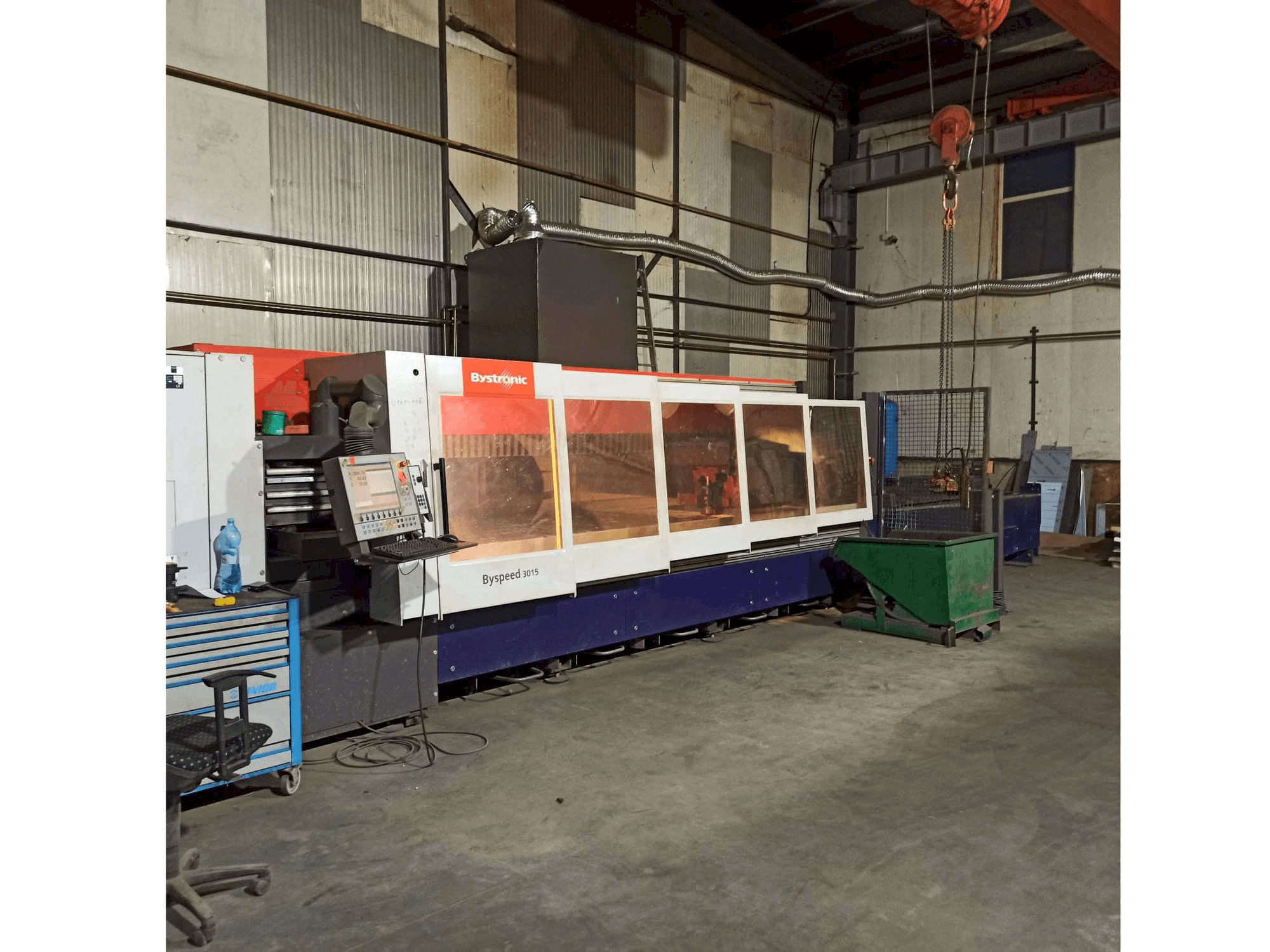 Вид станка Bystronic BySpeed 3015 спереди