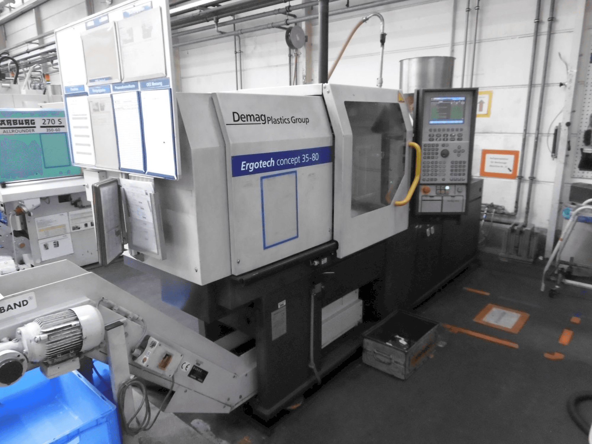 Вид станка DEMAG Ergotech Concept 35 - 280 - 80 спереди
