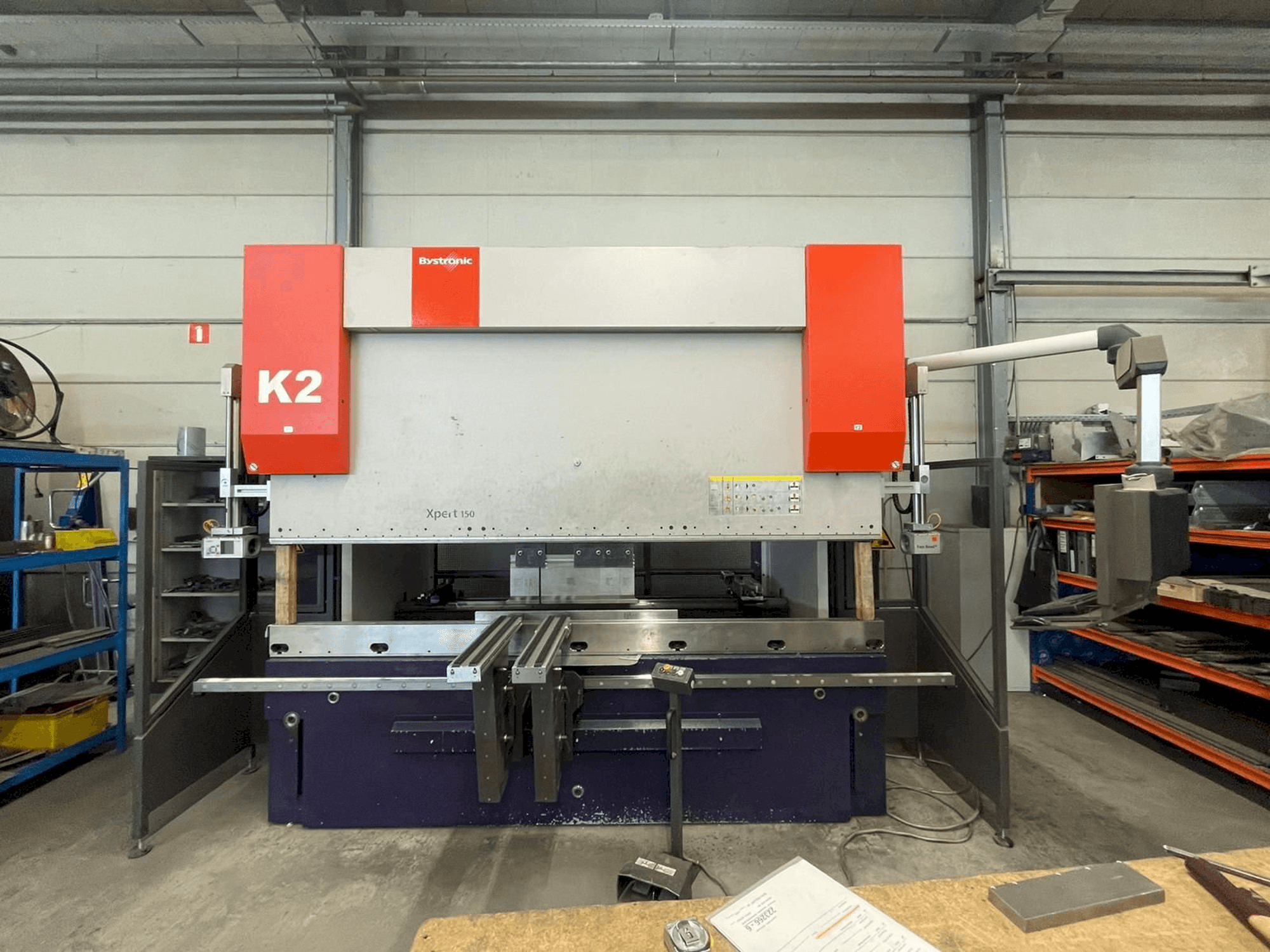 Вид станка Bystronic Xpert 150 x 3100 K2 спереди