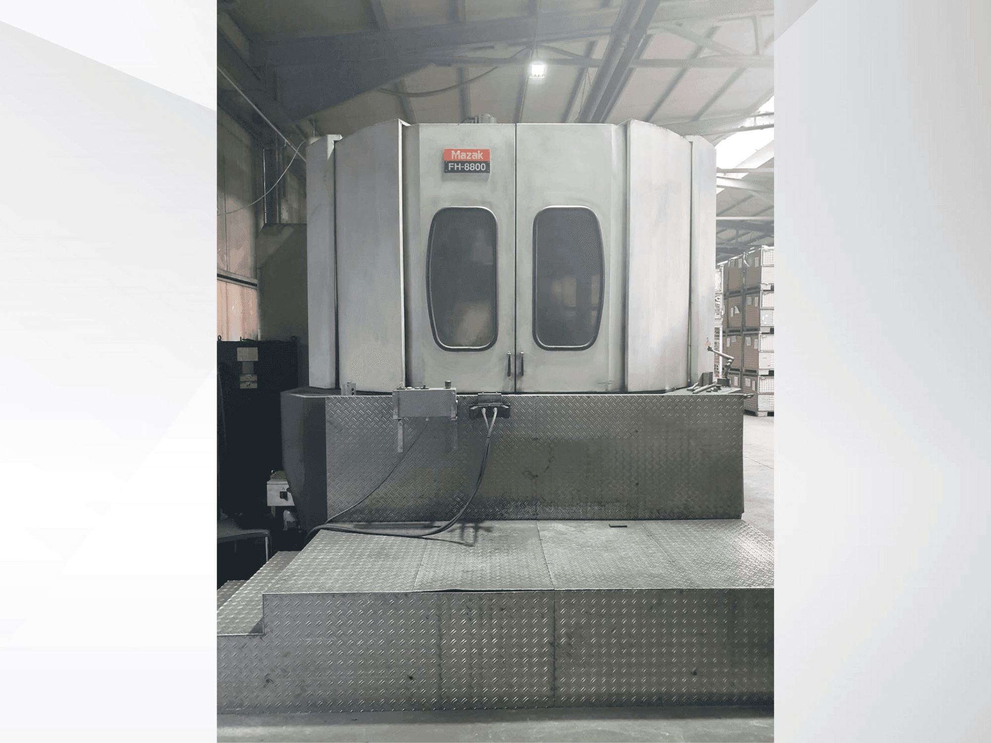 Вид станка Mazak FH 8800 спереди