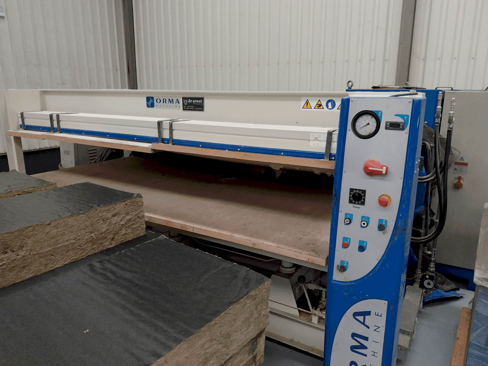 Вид станка ORMA C/6 30/13 AS-BA (2009) спереди