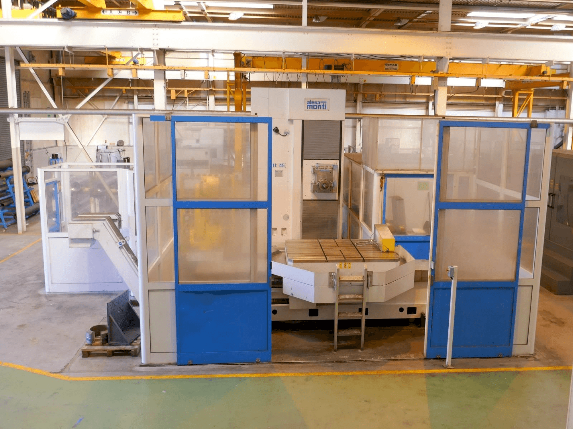 Вид станка ALESA MONTI FT 45 TG спереди