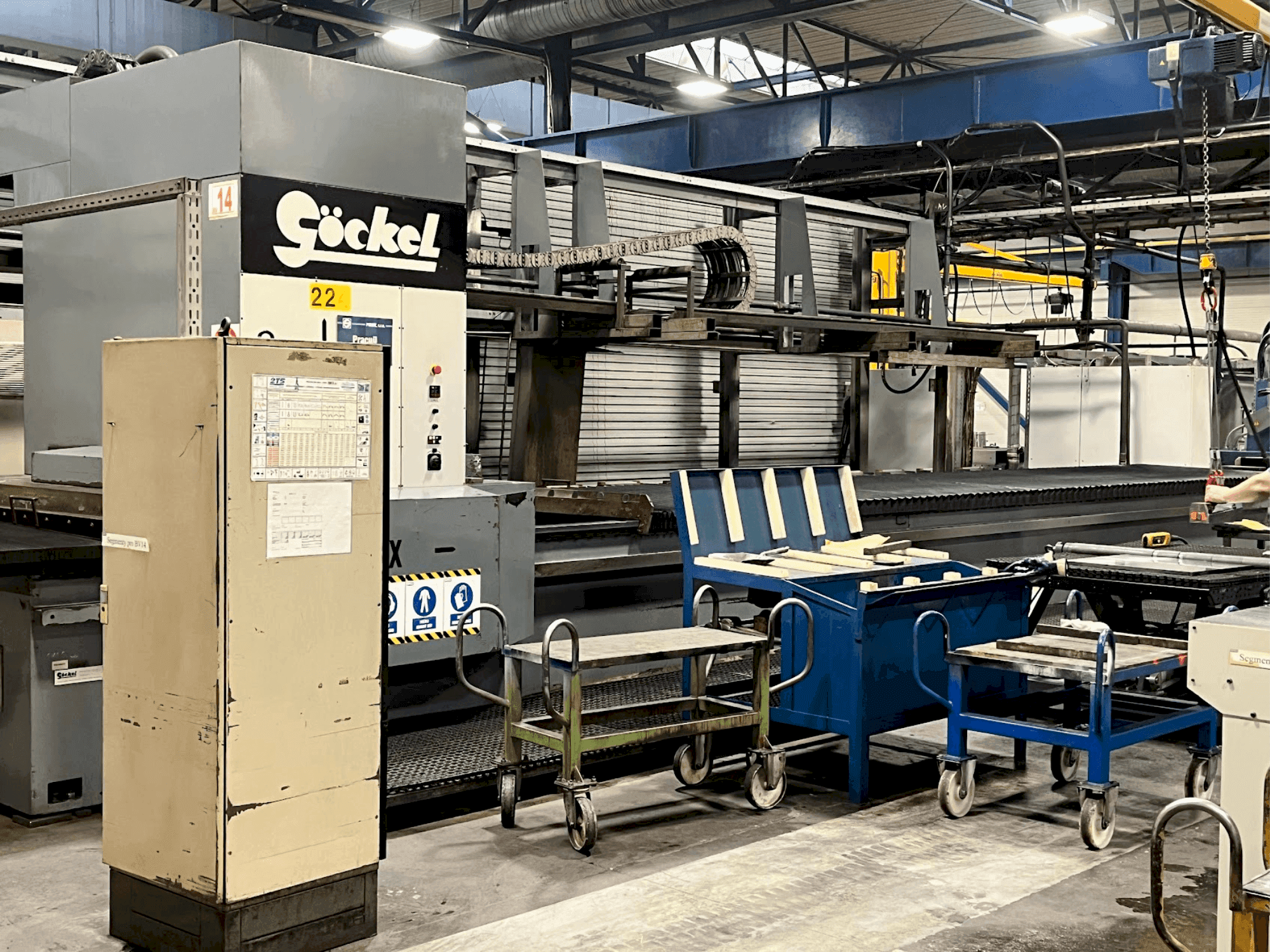 Вид станка GÖCKEL G130 спереди