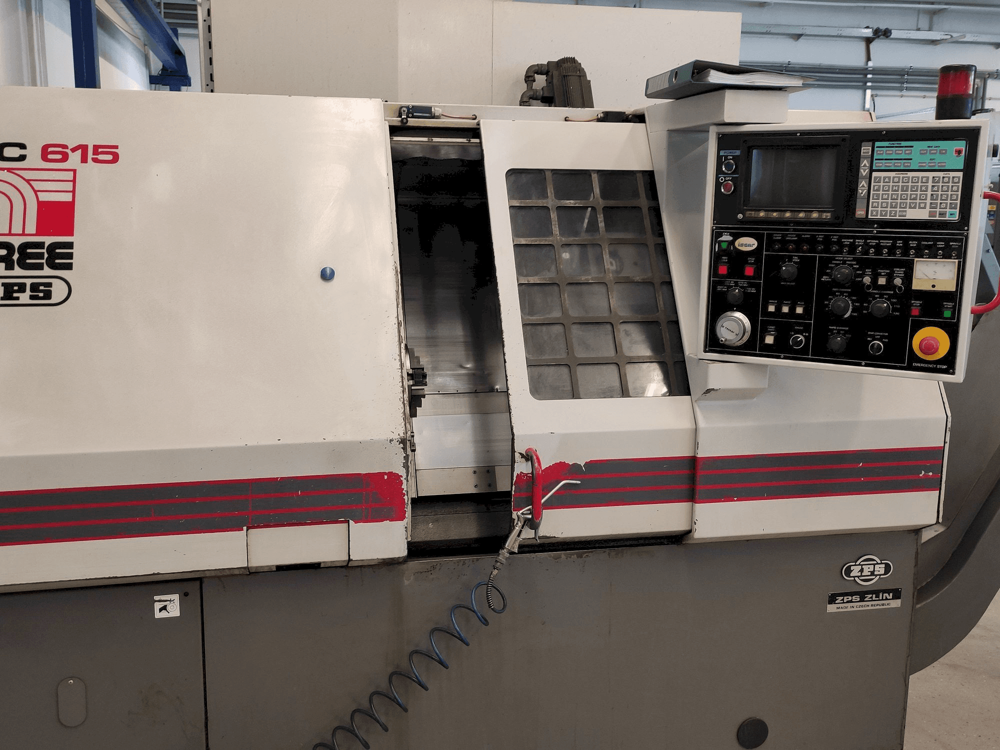 Вид станка ZPS S-50 (TC-615) спереди