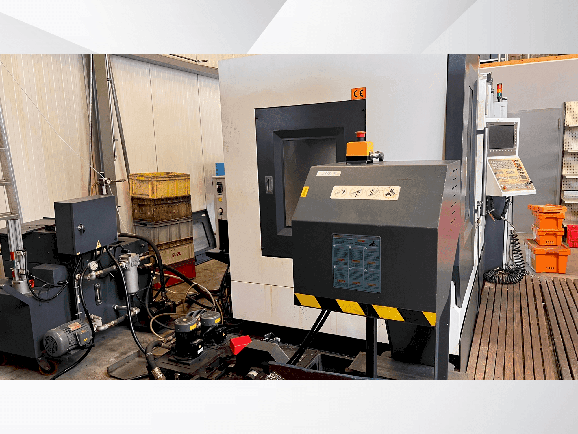 Вид станка POSmill C 1050 спереди