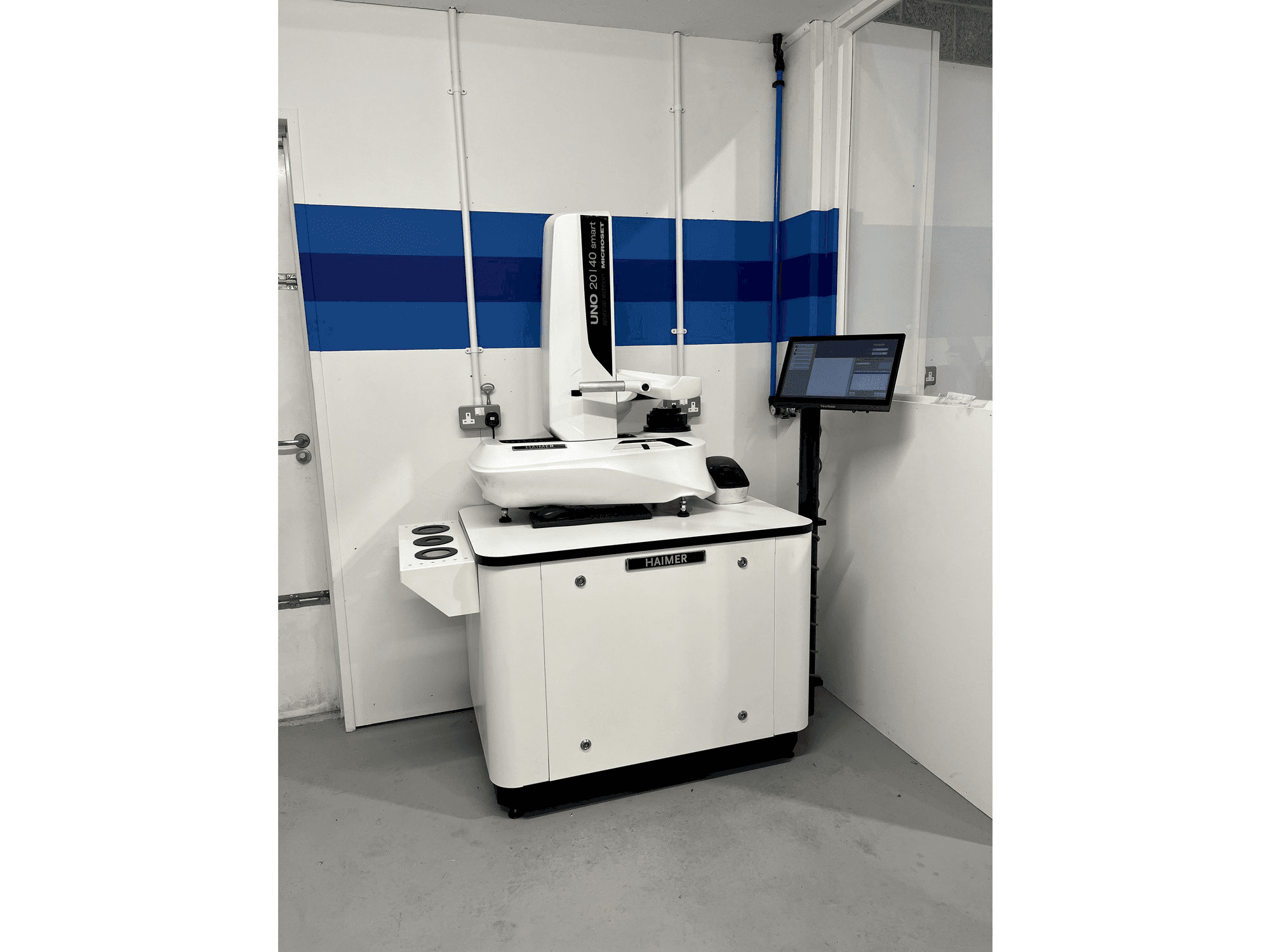 Вид станка HAIMER UNO 20/40 Smart Microset спереди