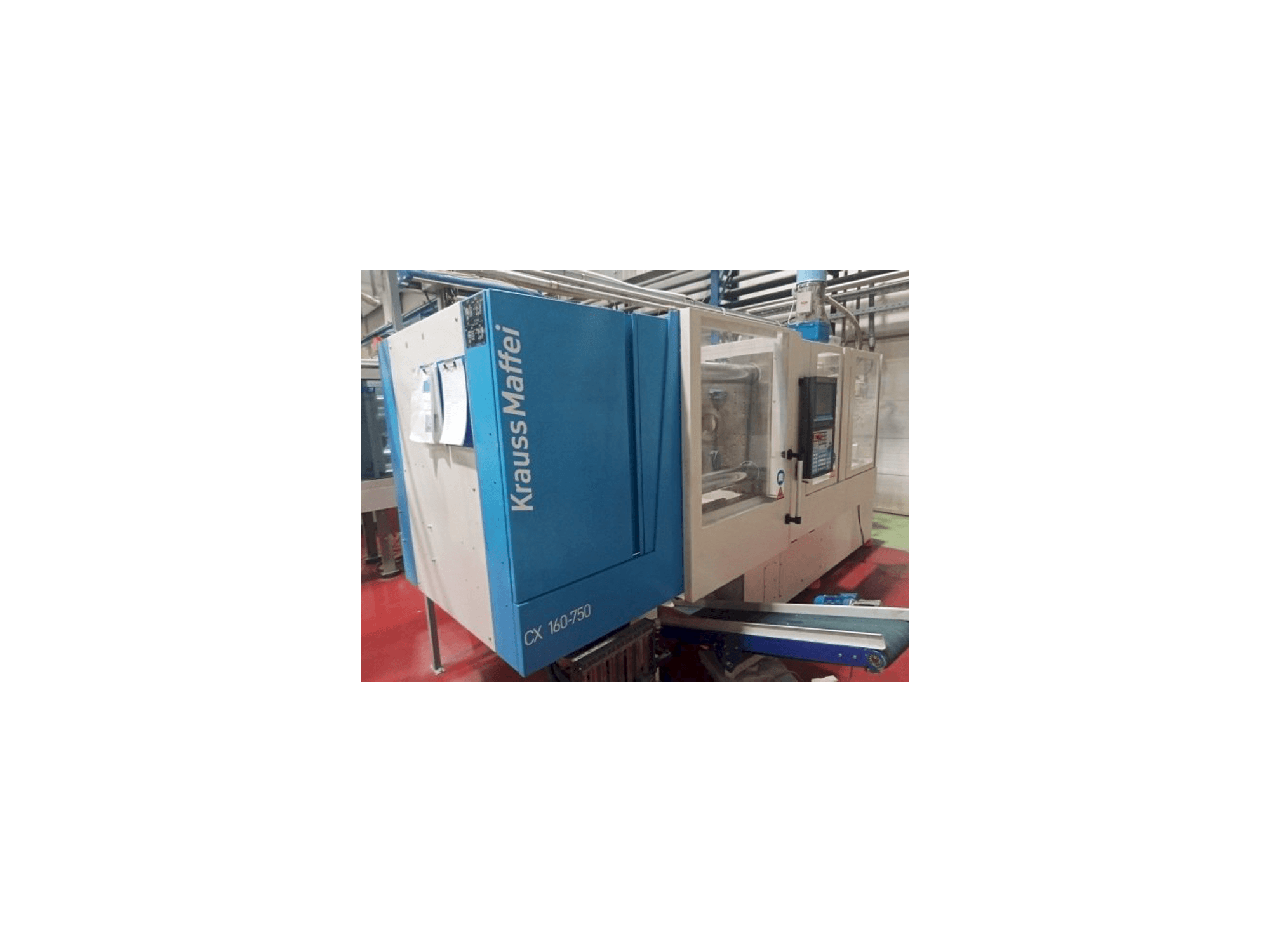 Вид станка Krauss Maffei KM 160-750 CX спереди