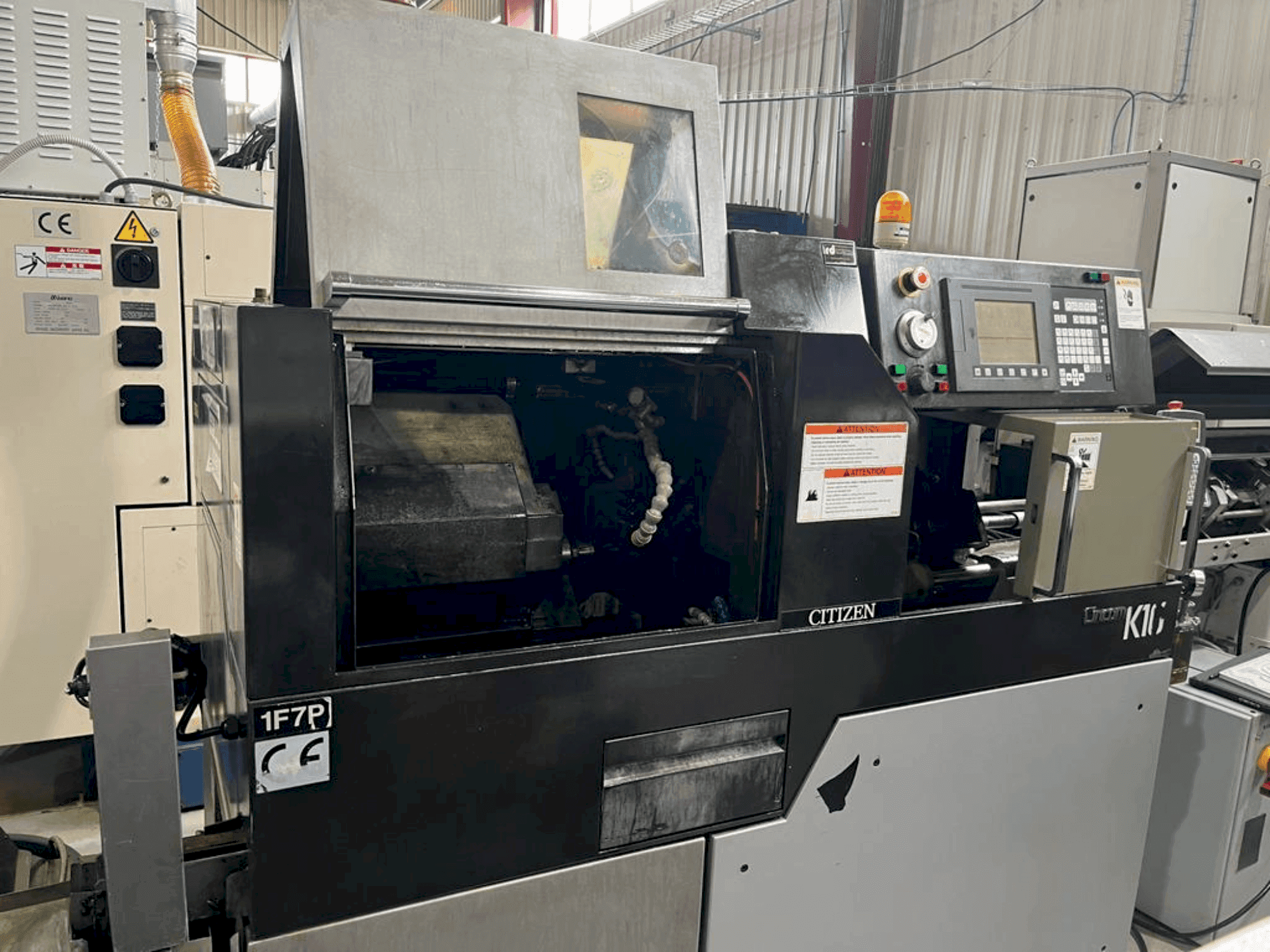 Вид станка Citizen Cincom K16 VII спереди