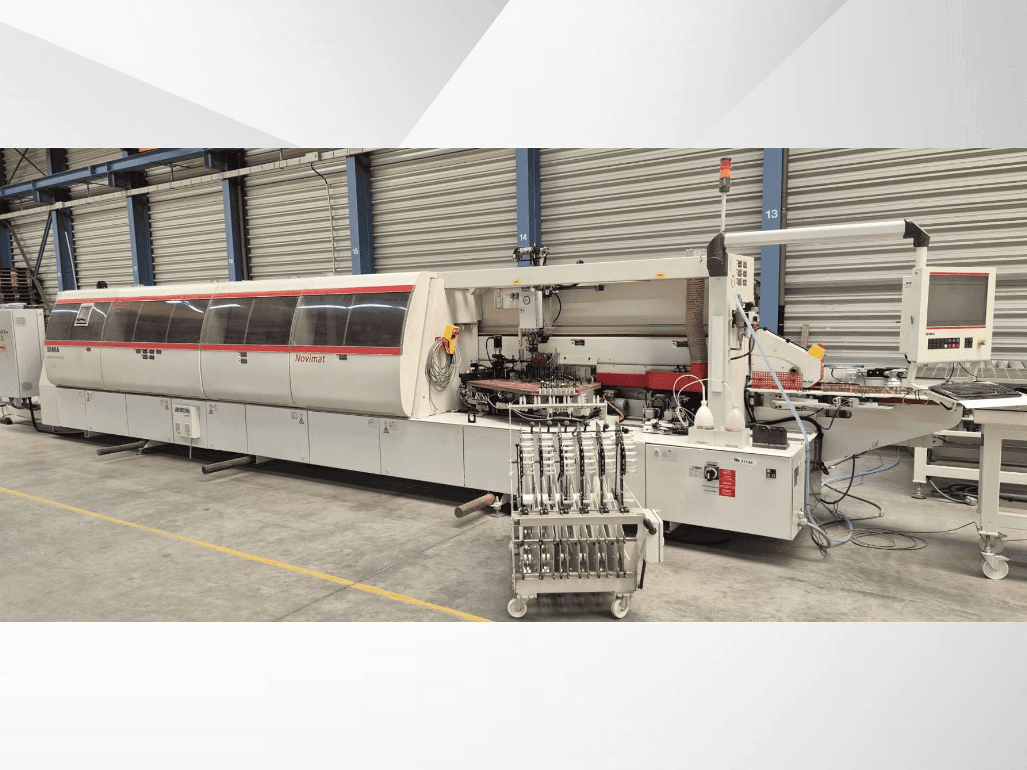 Вид станка IMA Novimat Concept / I / G80 / 440 / R3 спереди