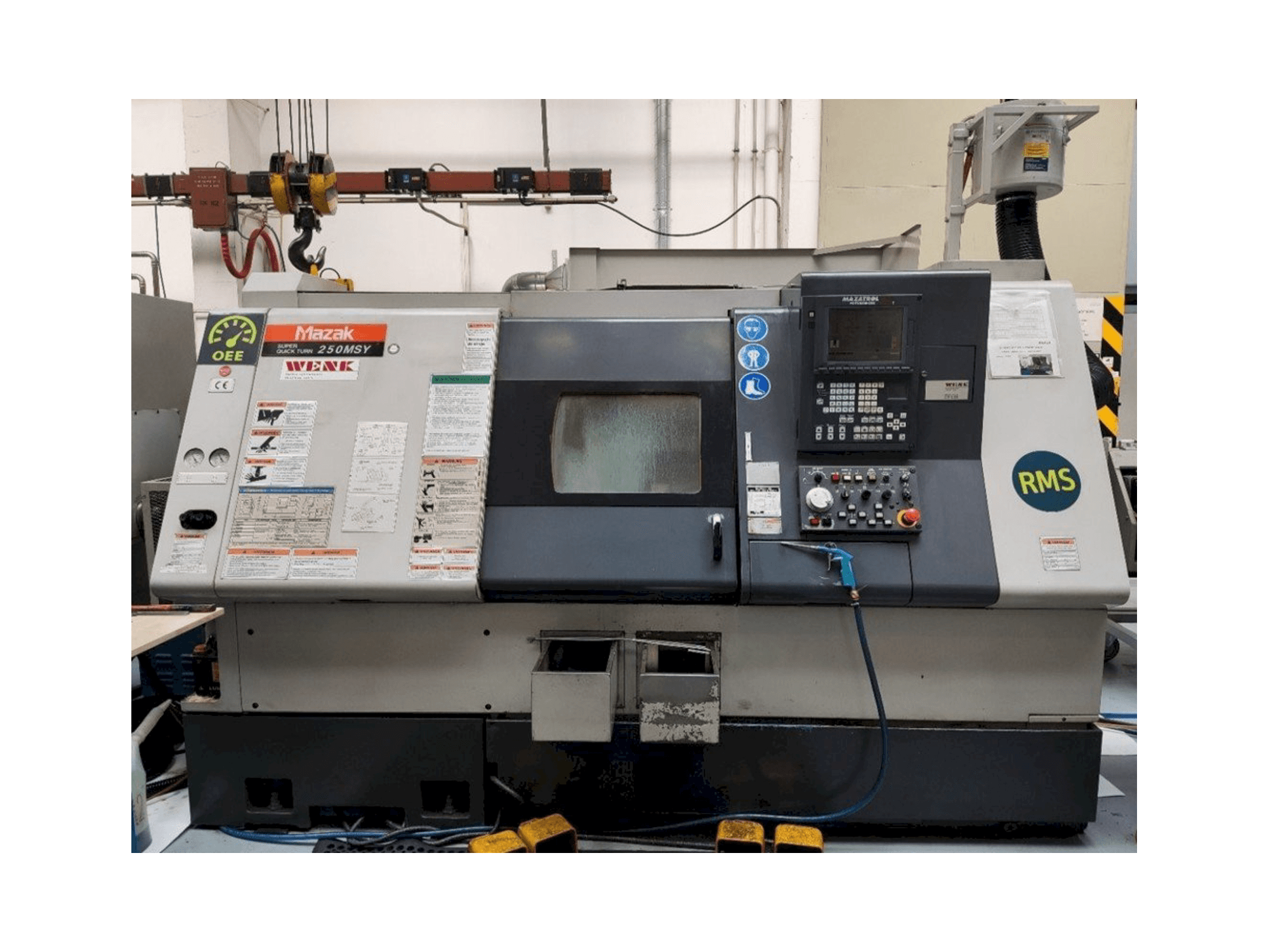 Вид станка Mazak SQT-250 MSY спереди