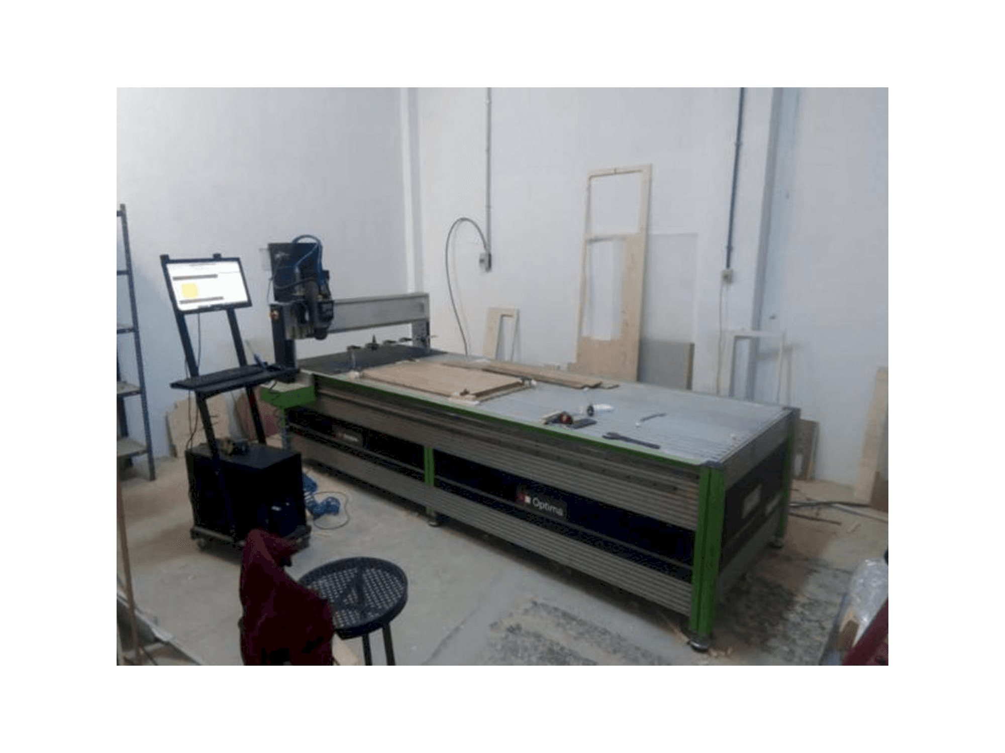 Вид станка OPTIMA 2510 спереди