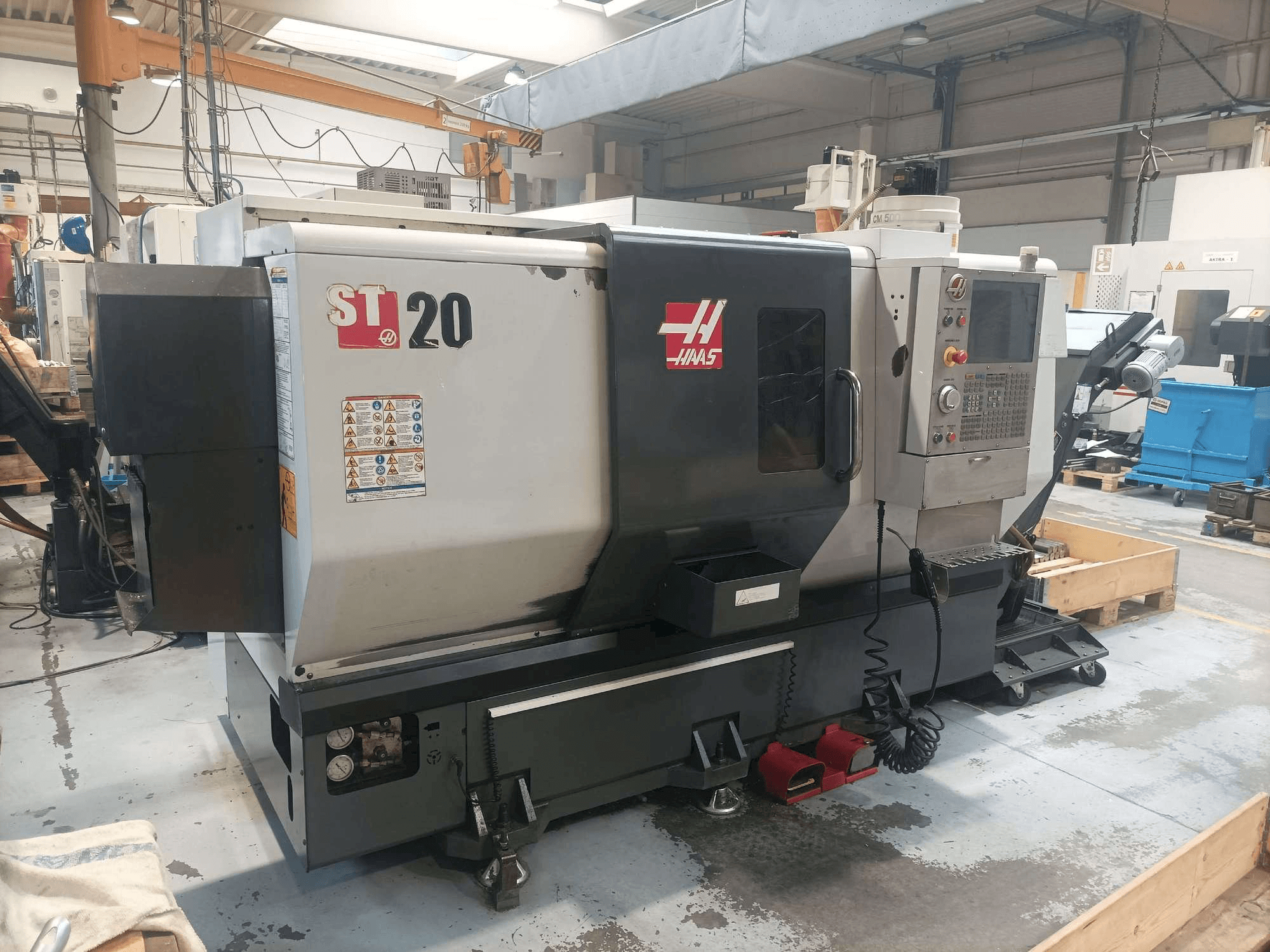 Вид станка HAAS ST-20SSY спереди