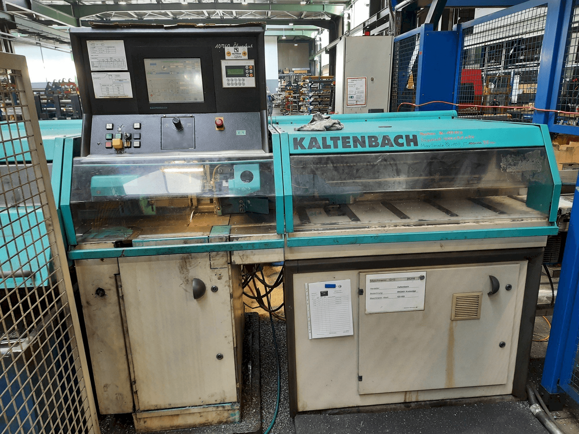 Вид станка KALTENBACH RKS 451 спереди