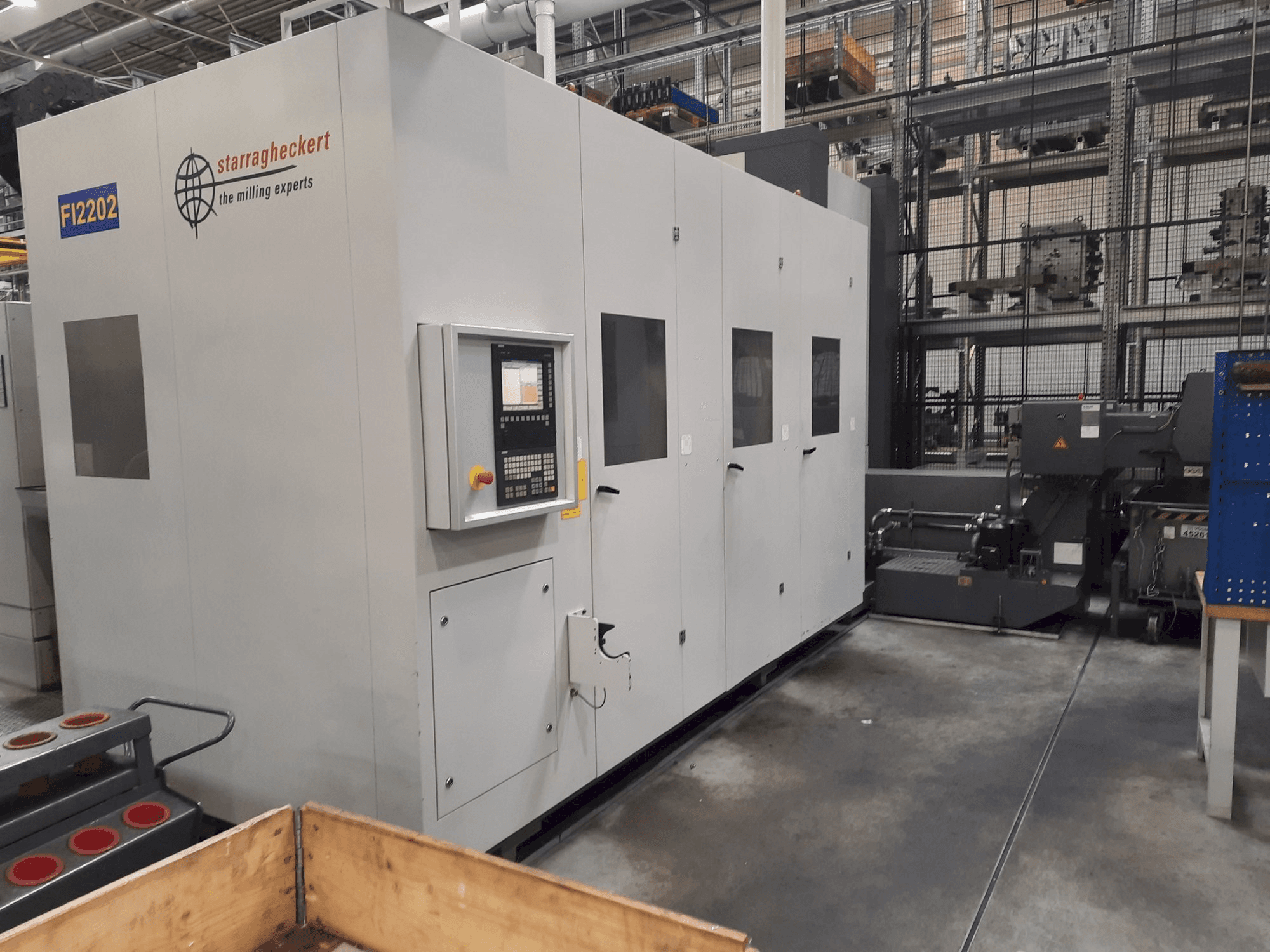 Вид станка Heckert HEC 1000 спереди