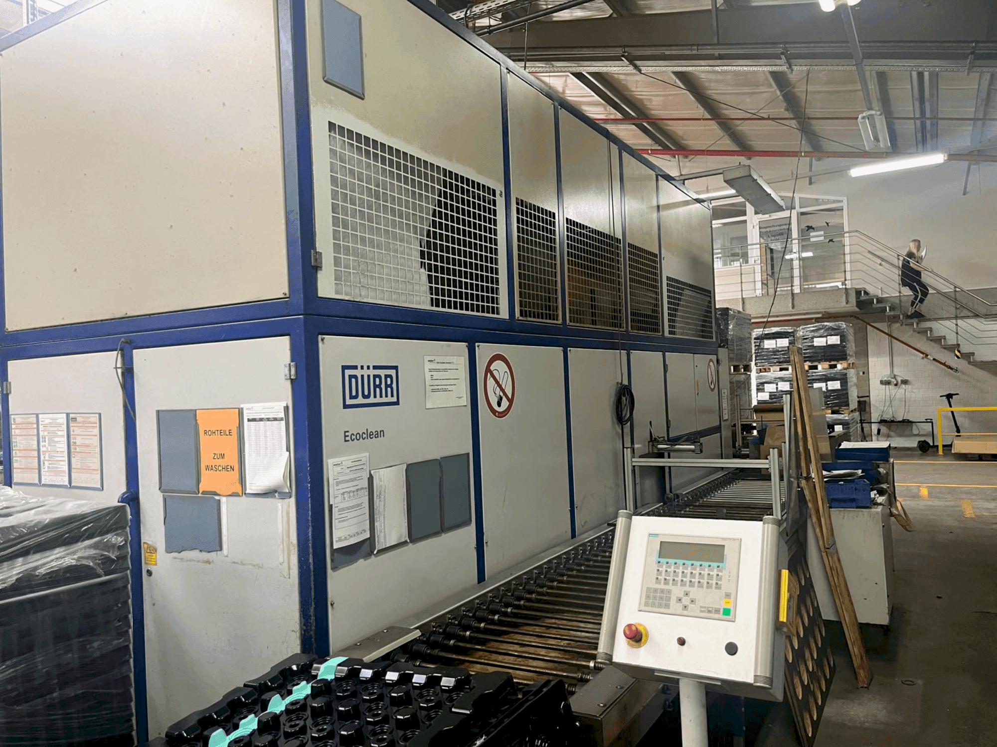 Вид станка DÜRR Universal 71C (2003) спереди