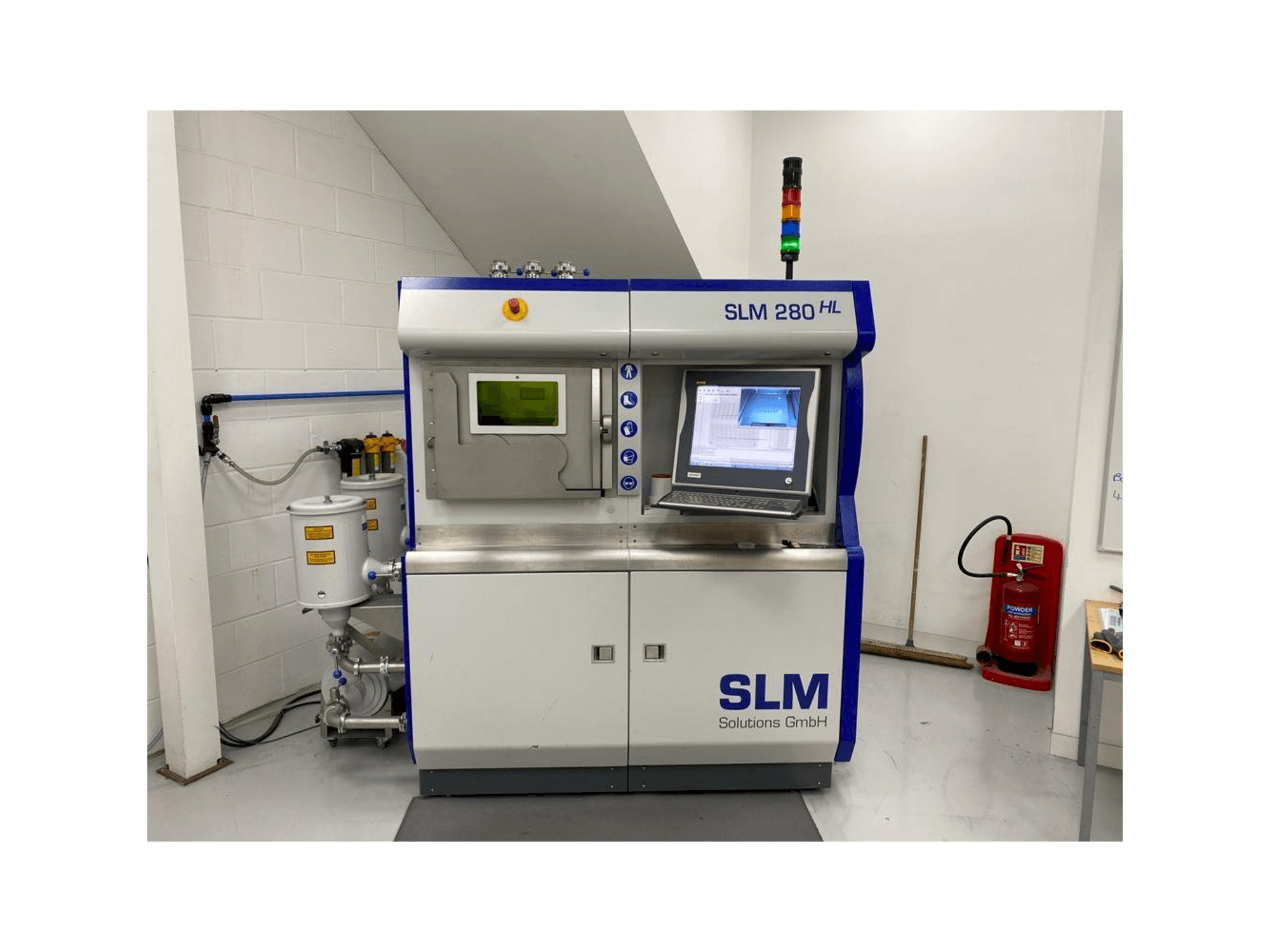Вид станка SLM 280 HL спереди