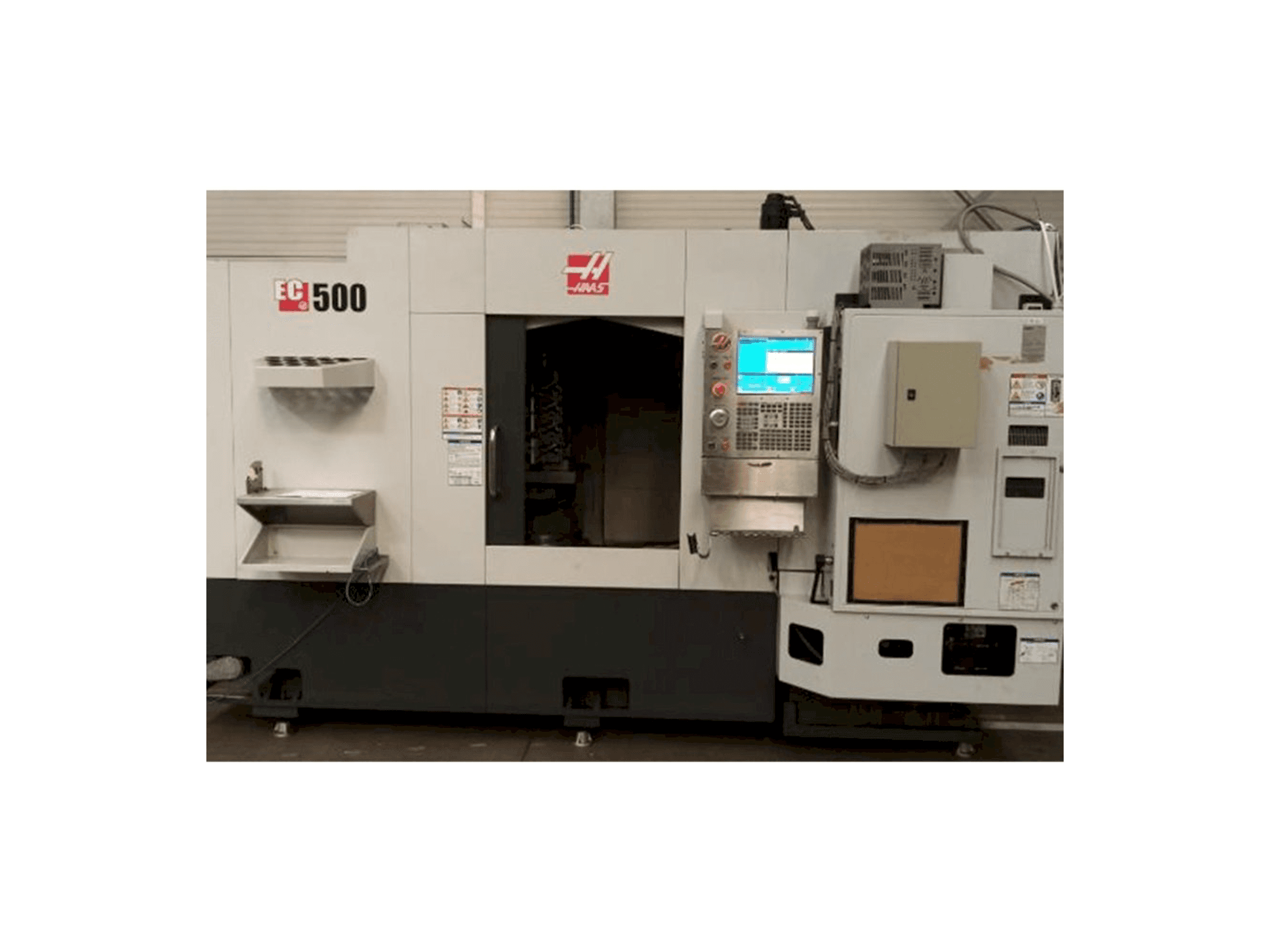 Вид станка HAAS EC-500 спереди