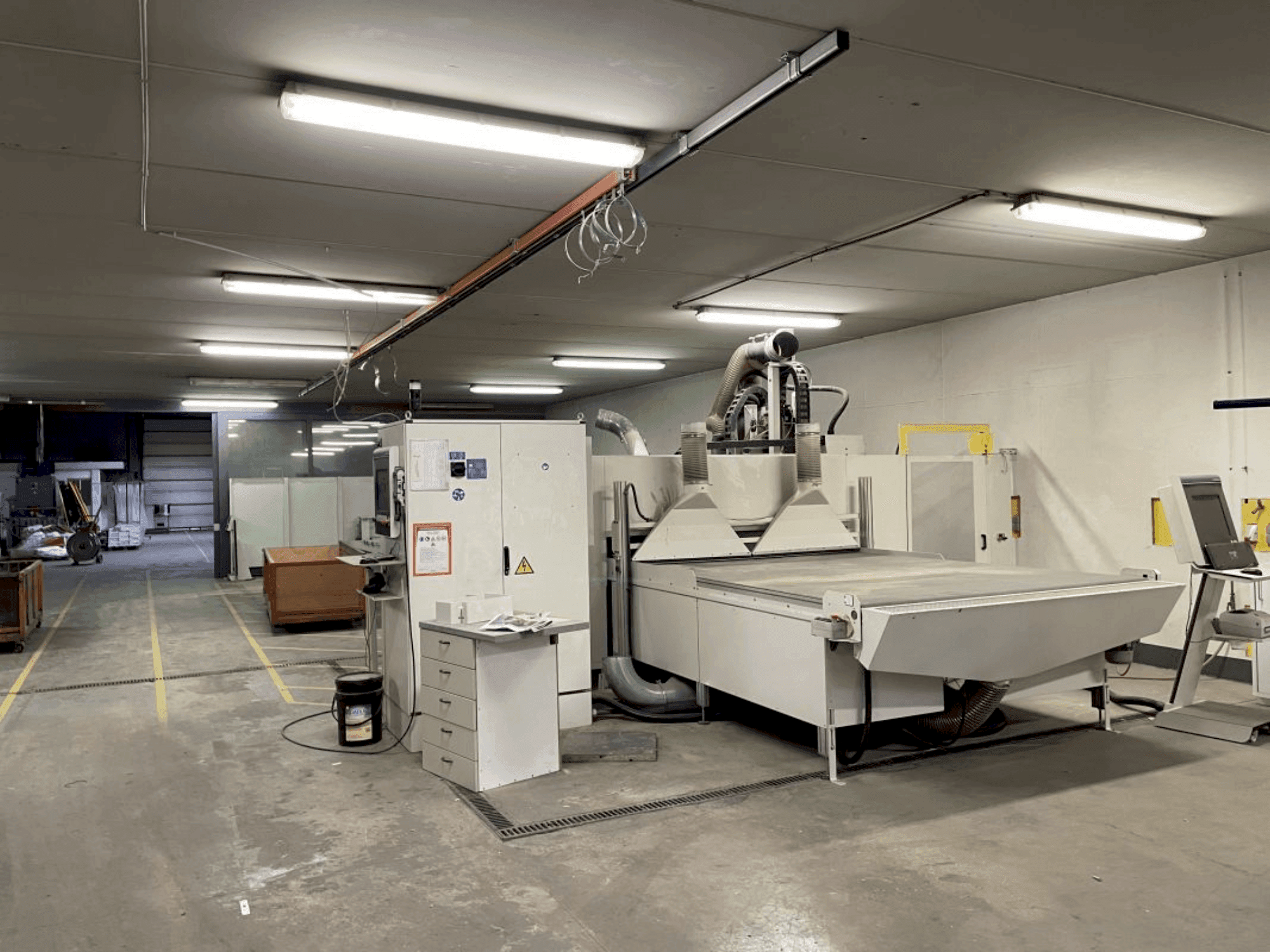 Вид станка SCM Morbidelli Author M400 спереди