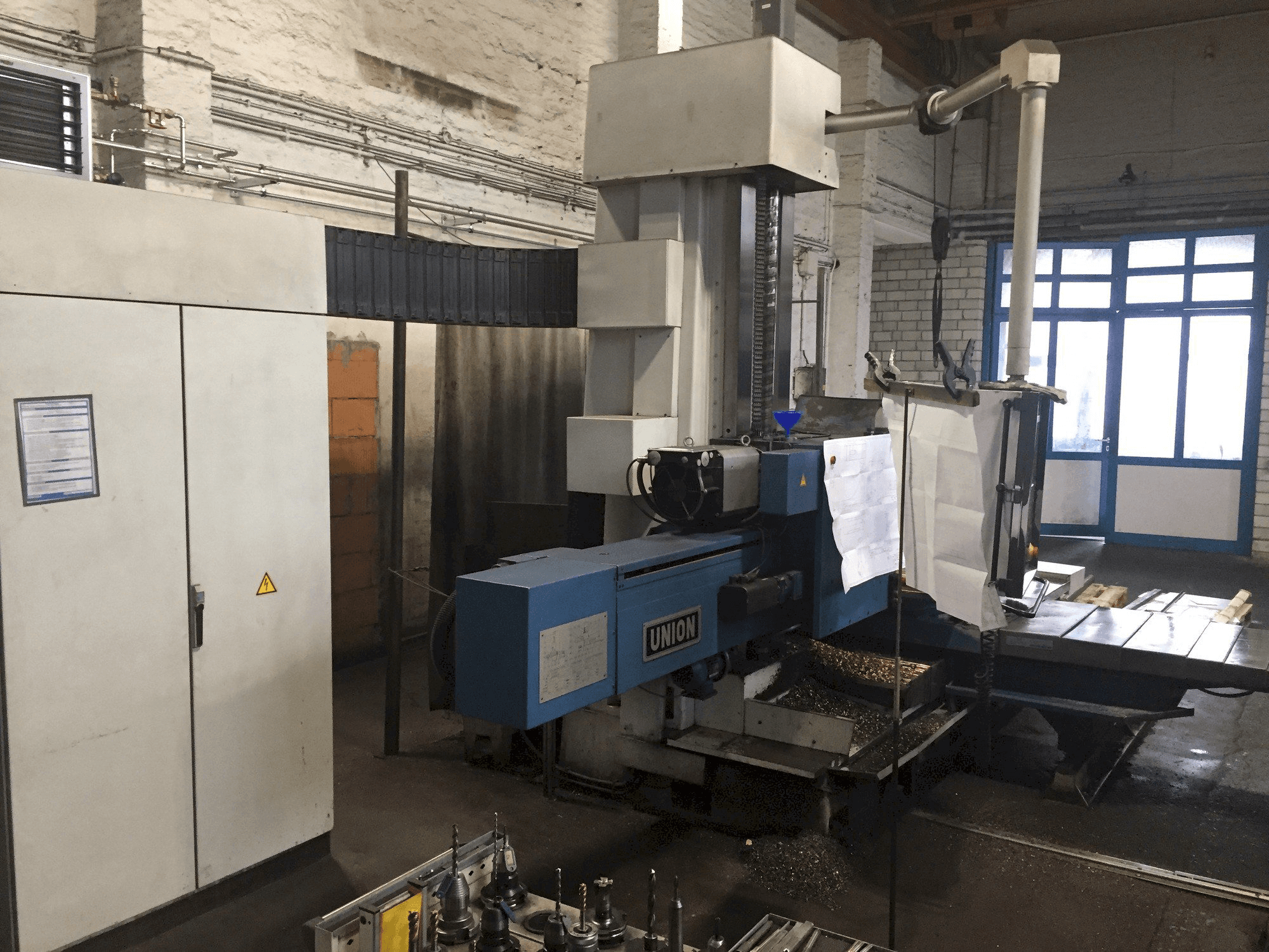 Вид станка с Union BFT 102 правой стороны