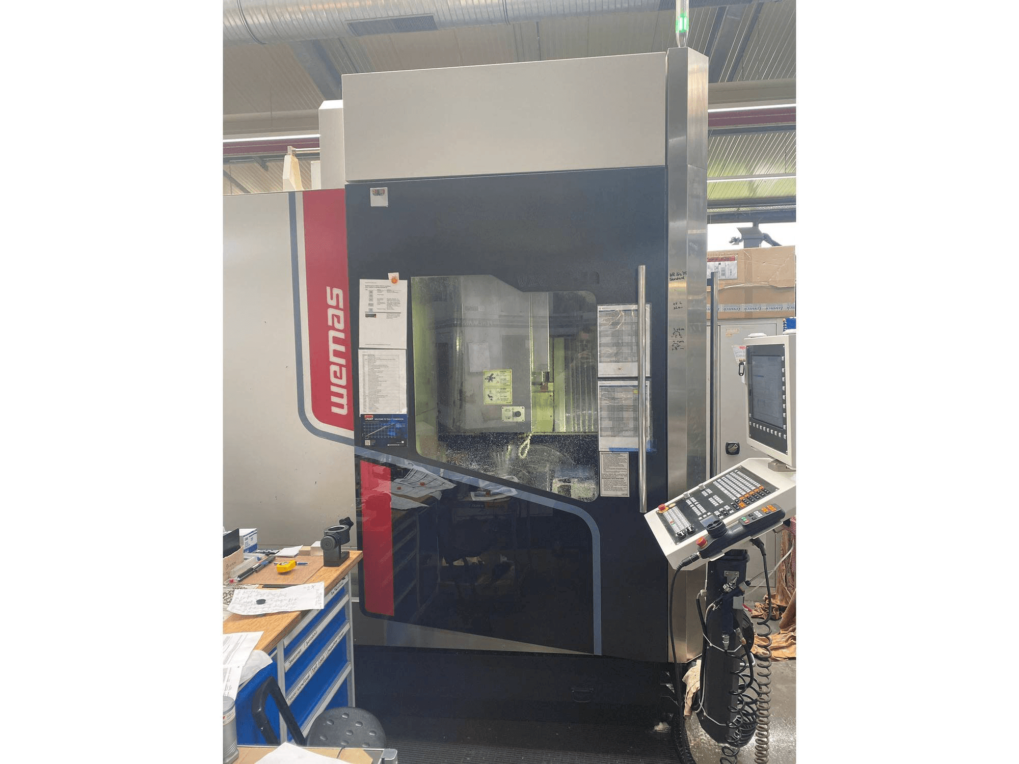 Вид станка WEMAS VZG 65-5A спереди