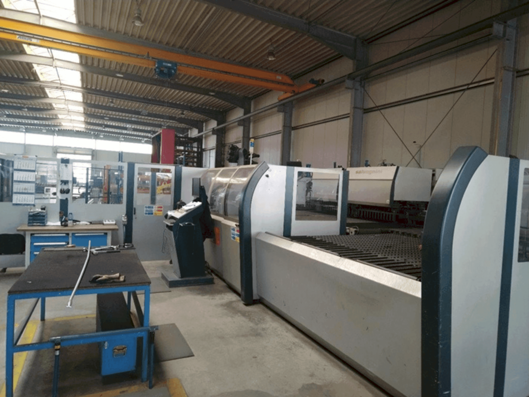 Вид станка Salvagnini S4X спереди