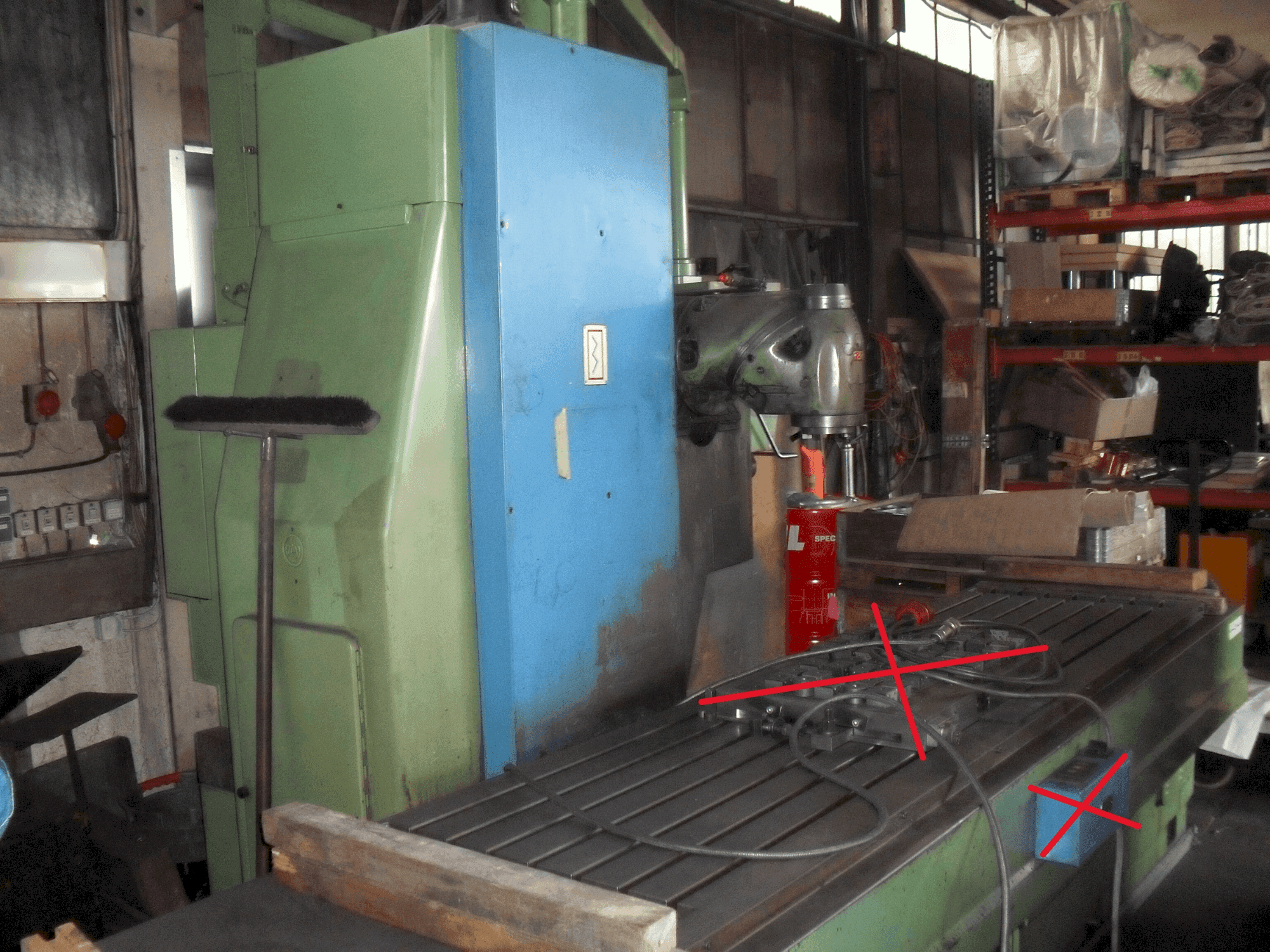 Вид станка SACHMAN RP 3 спереди