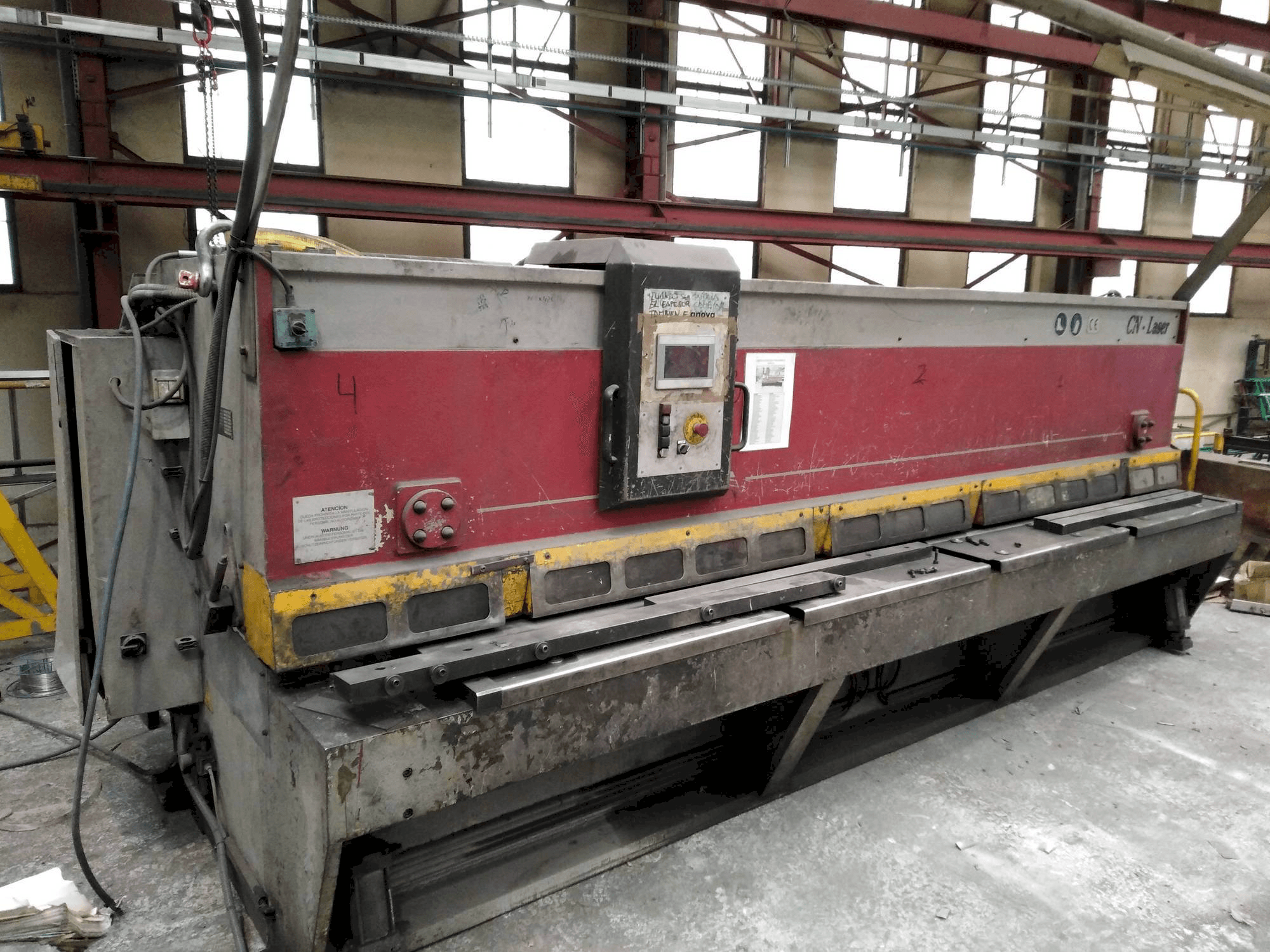 Front view of Casanova VCE 07-4100 X 6 machine