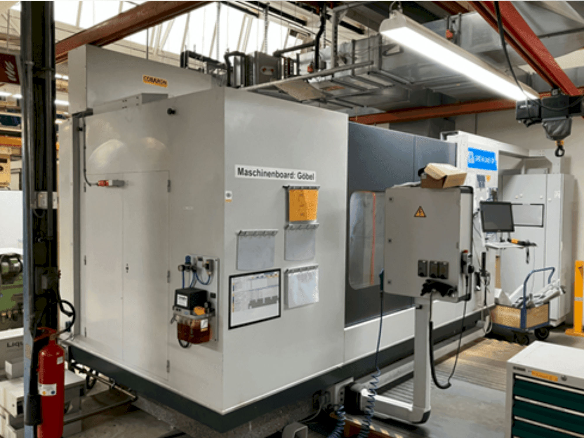 Вид станка Willi Göbel GRS-III-2400-SP спереди