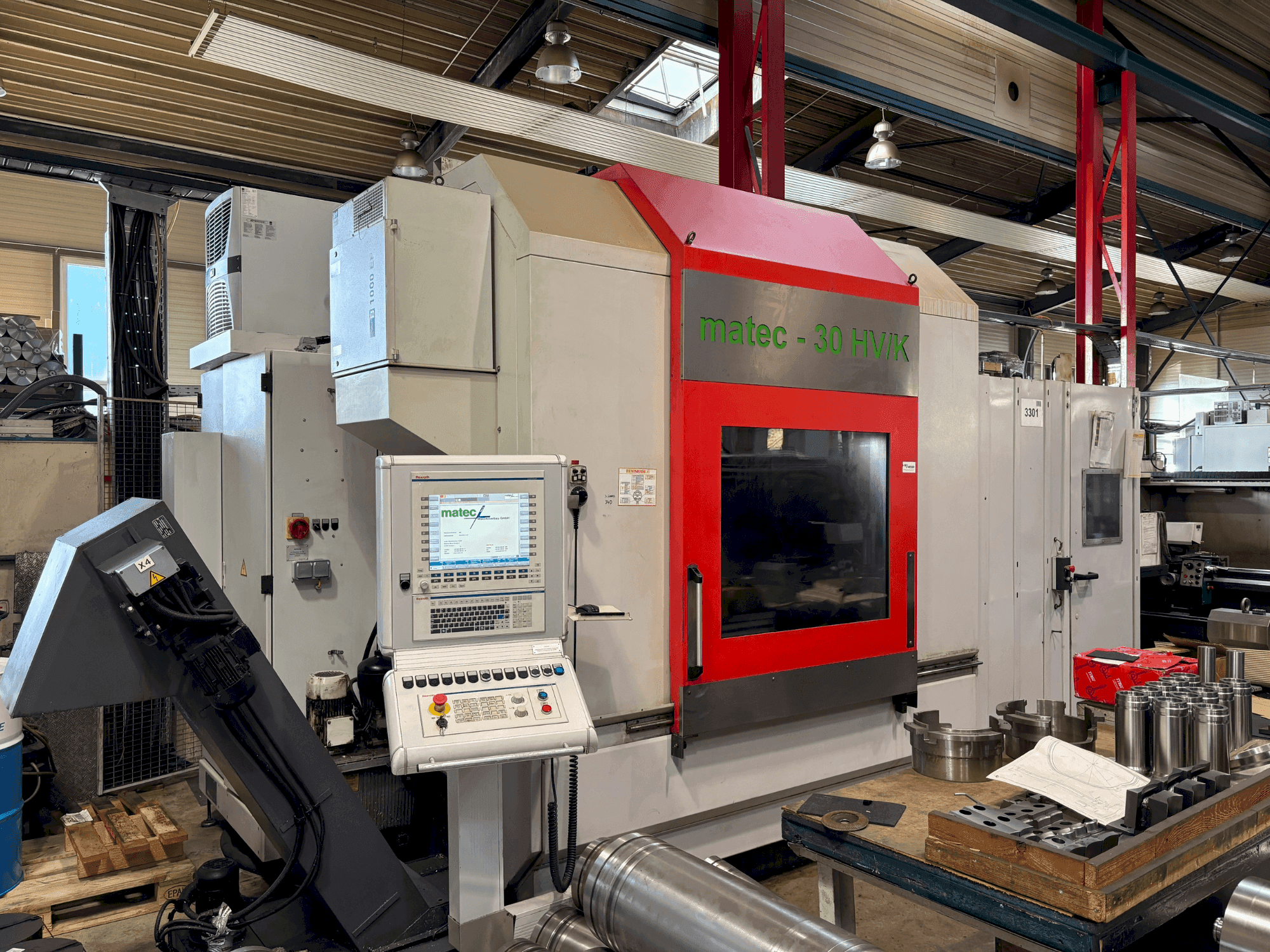 Вид станка Matec MATEC 30 HV/K спереди