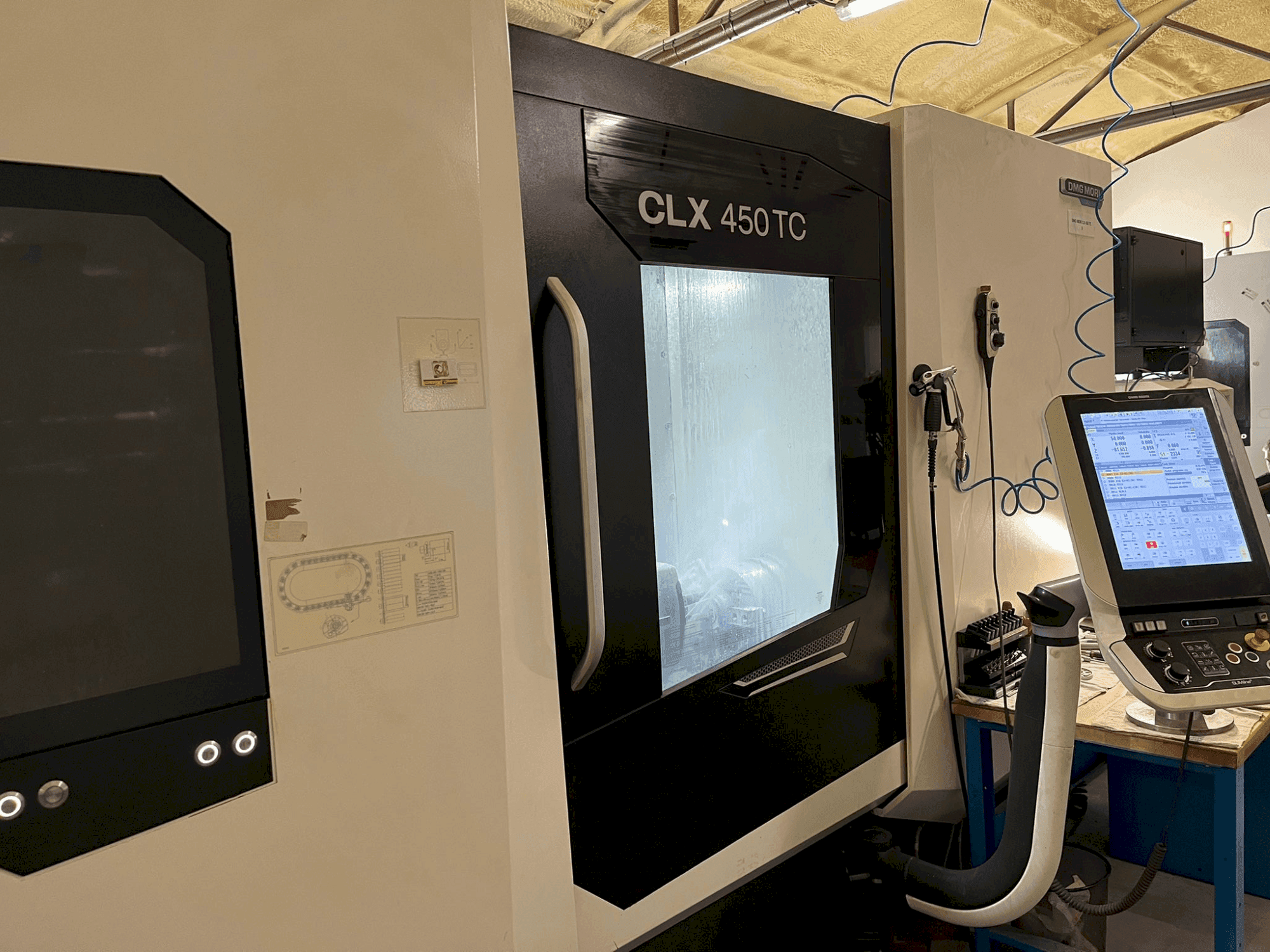 Вид станка DMG MORI CLX 450 TC спереди