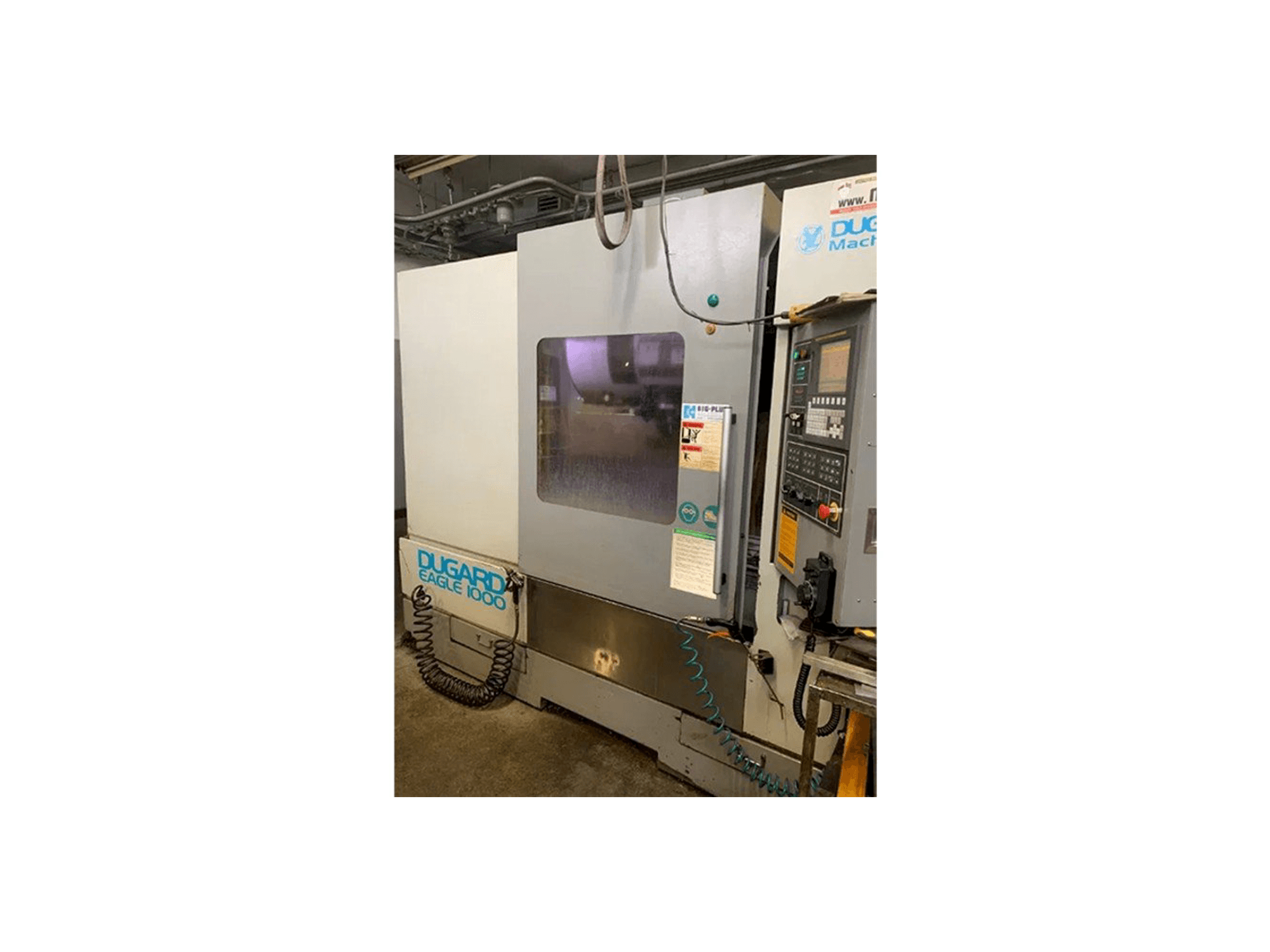 Вид станка Dugard Eagle 1000 спереди
