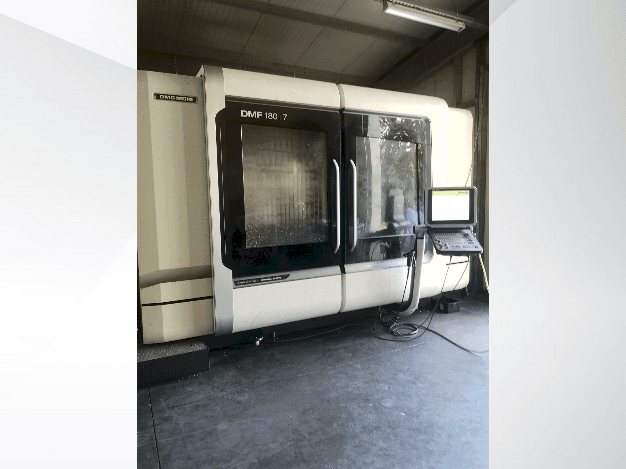 Вид станка DMG MORI DMF 180/7 спереди