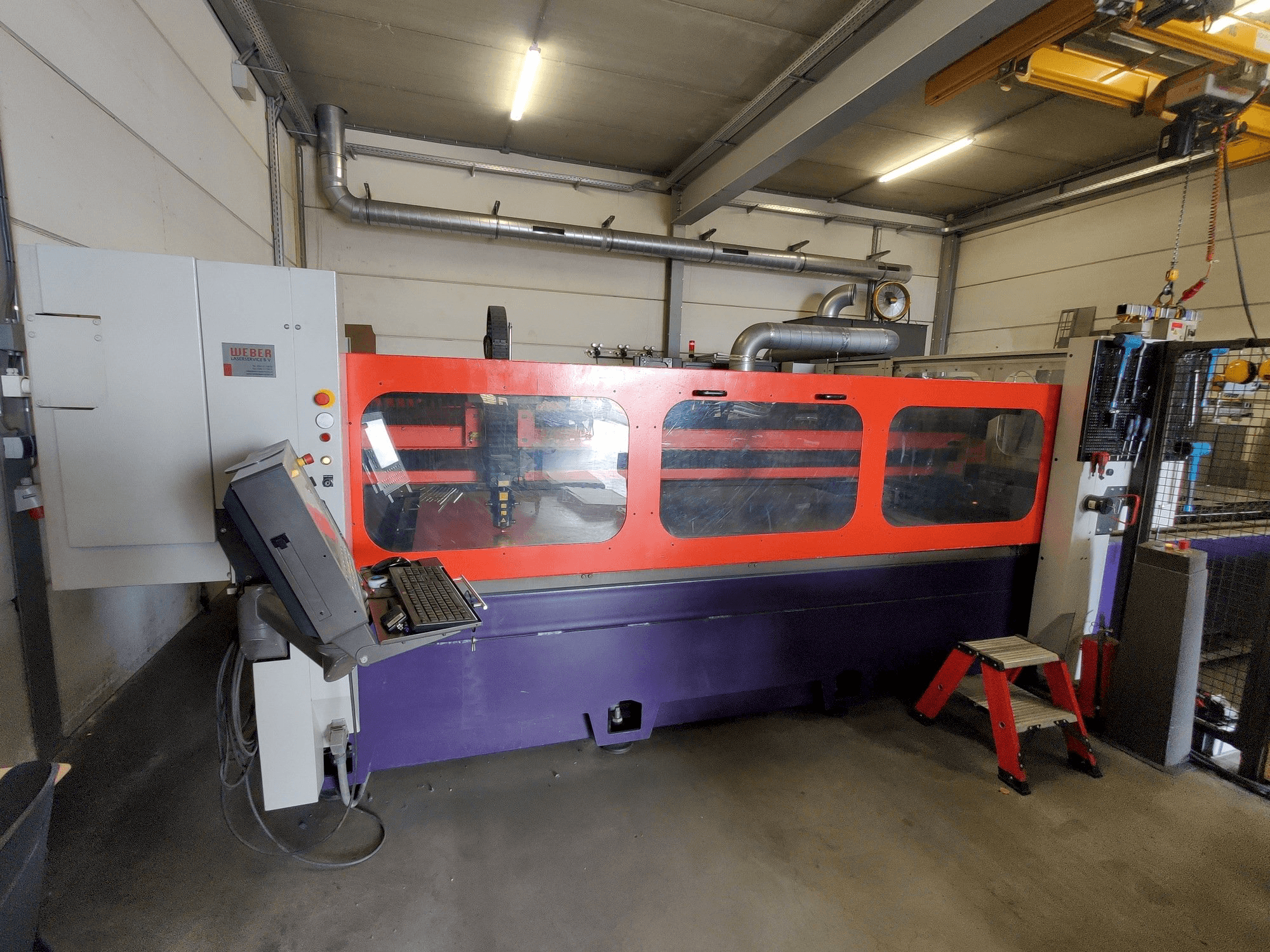 Вид станка Bystronic Bystar 3015 спереди