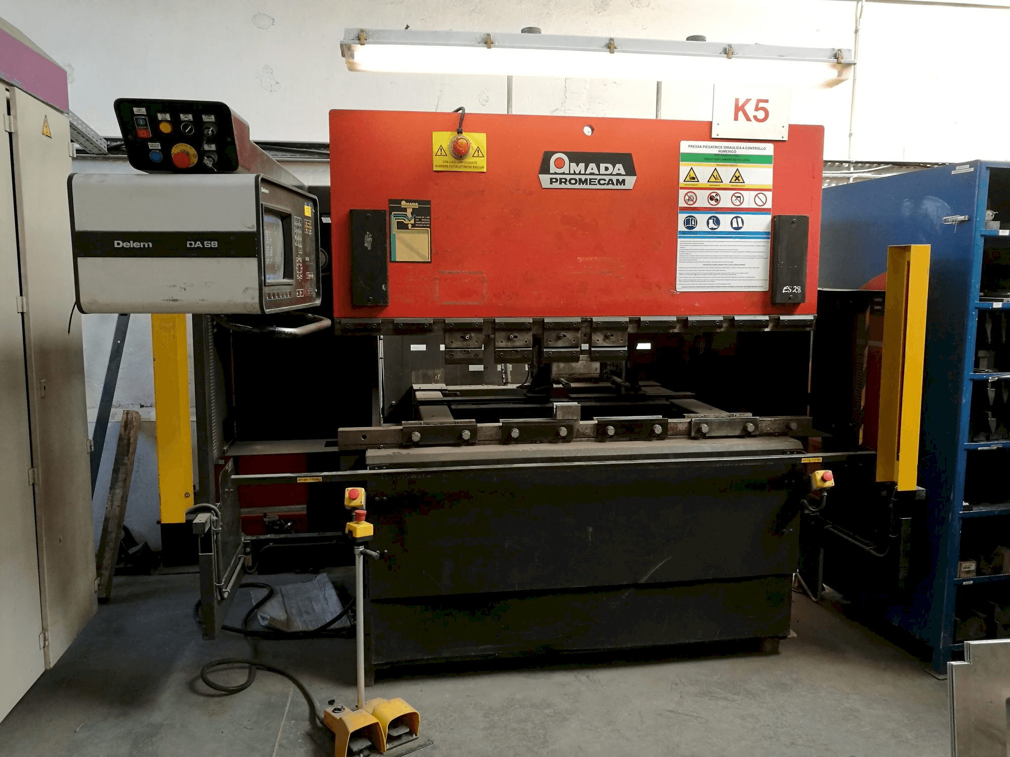 Front view of AMADA ITPS 50/20 machine