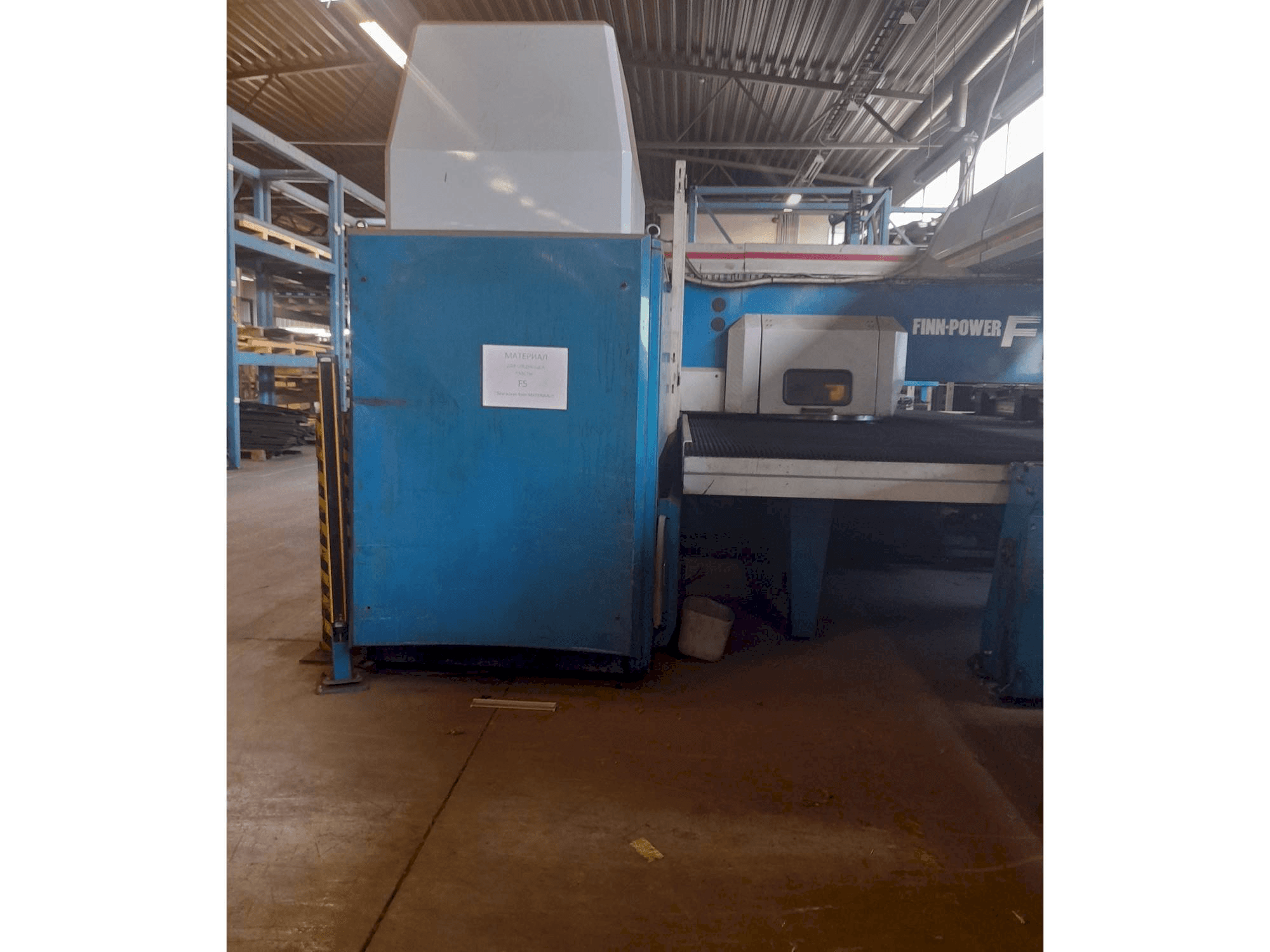 Вид станка Finn-Power спереди