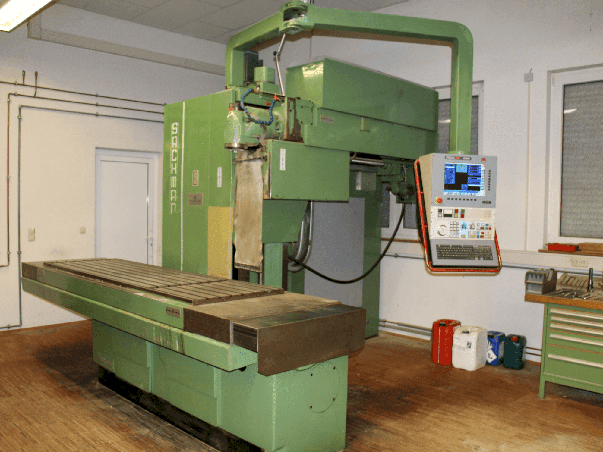 Вид станка SACHMAN RP3CC (1990) спереди