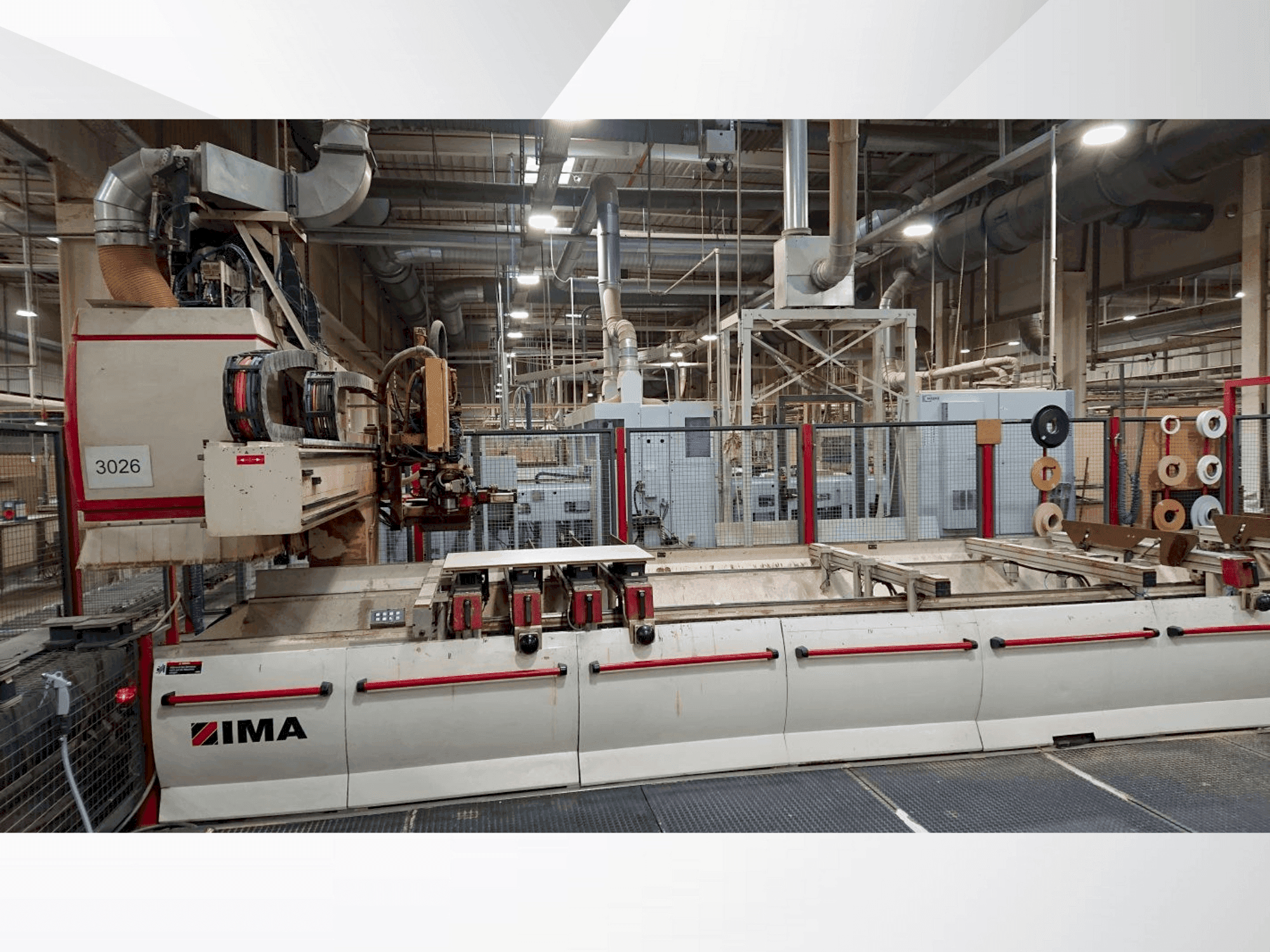Вид станка IMA BIMA 410 / V Typ 140 / 600 спереди