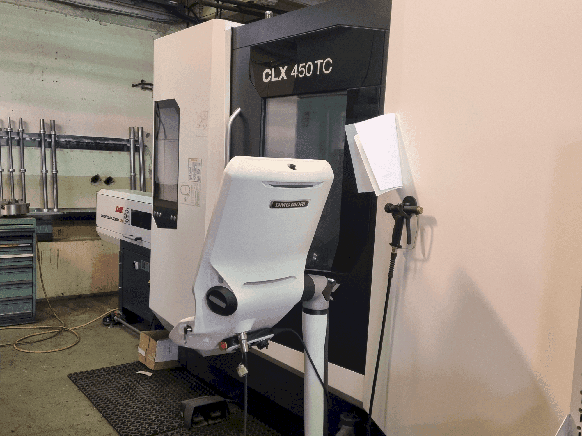 Вид станка DMG MORI CLX 450 TC спереди