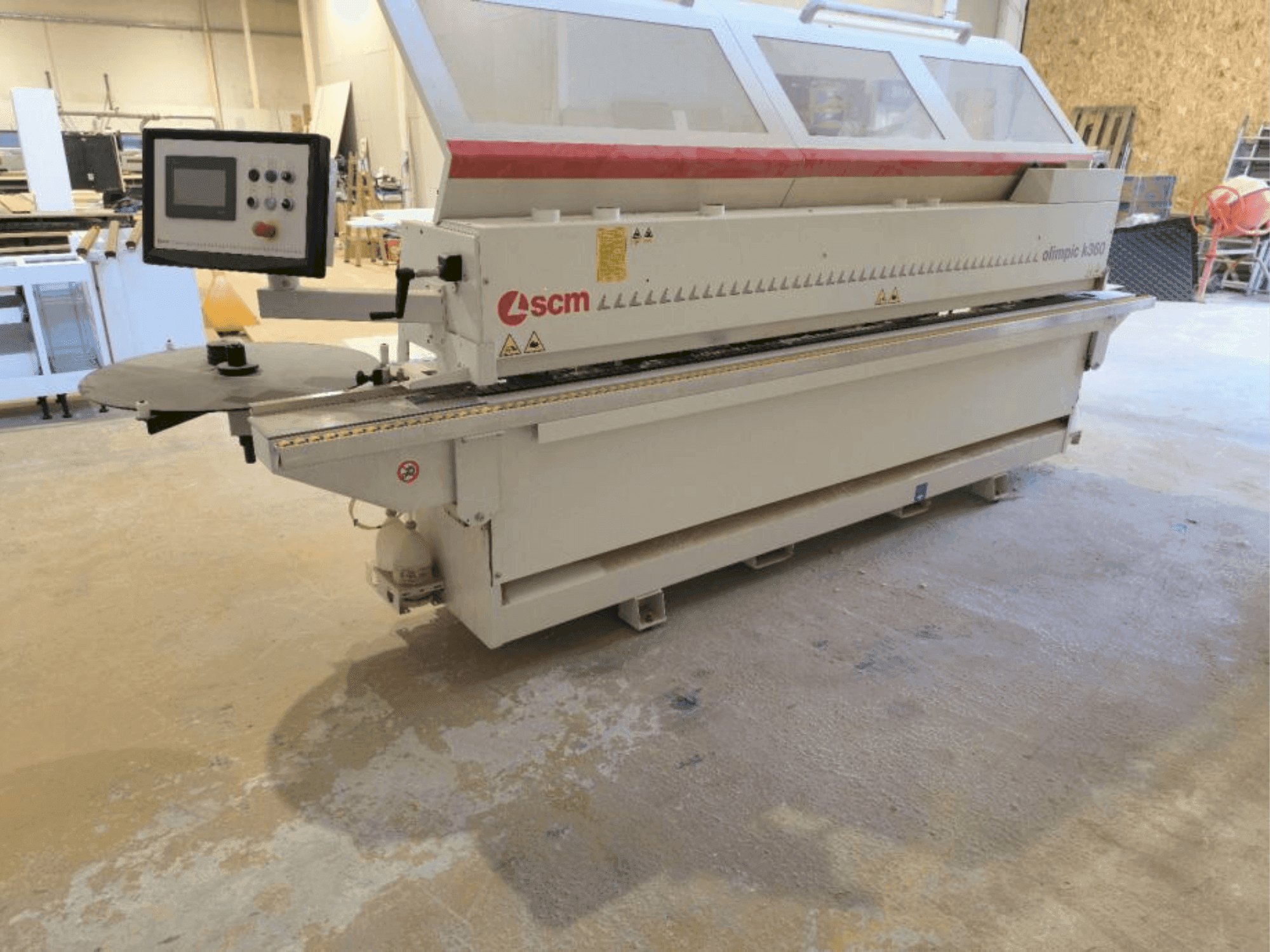 Вид станка SCM Olimpic K360 спереди