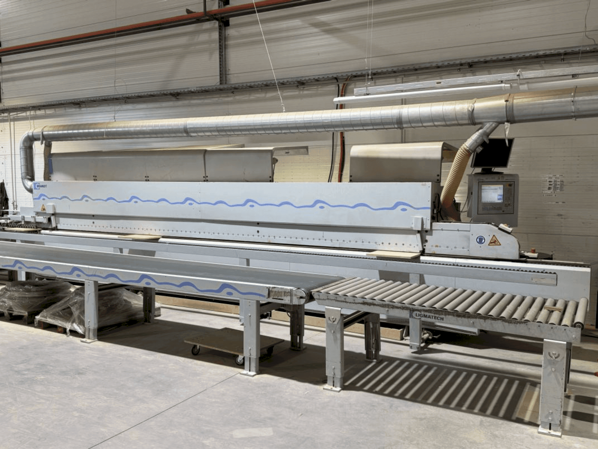 Вид станка BRANDT KDF 991 спереди