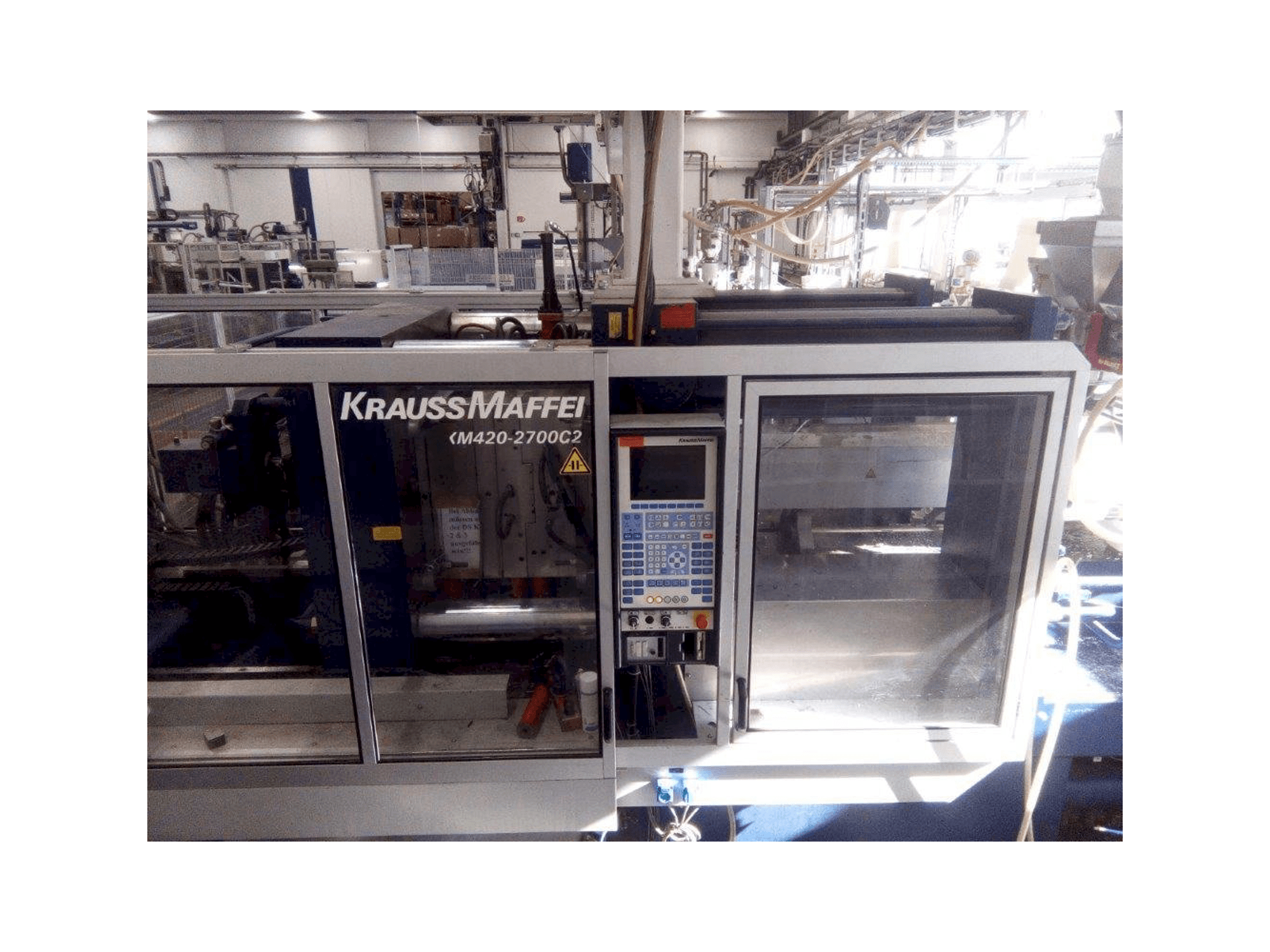 Вид станка Krauss Maffei KM 420/2700 C2 спереди