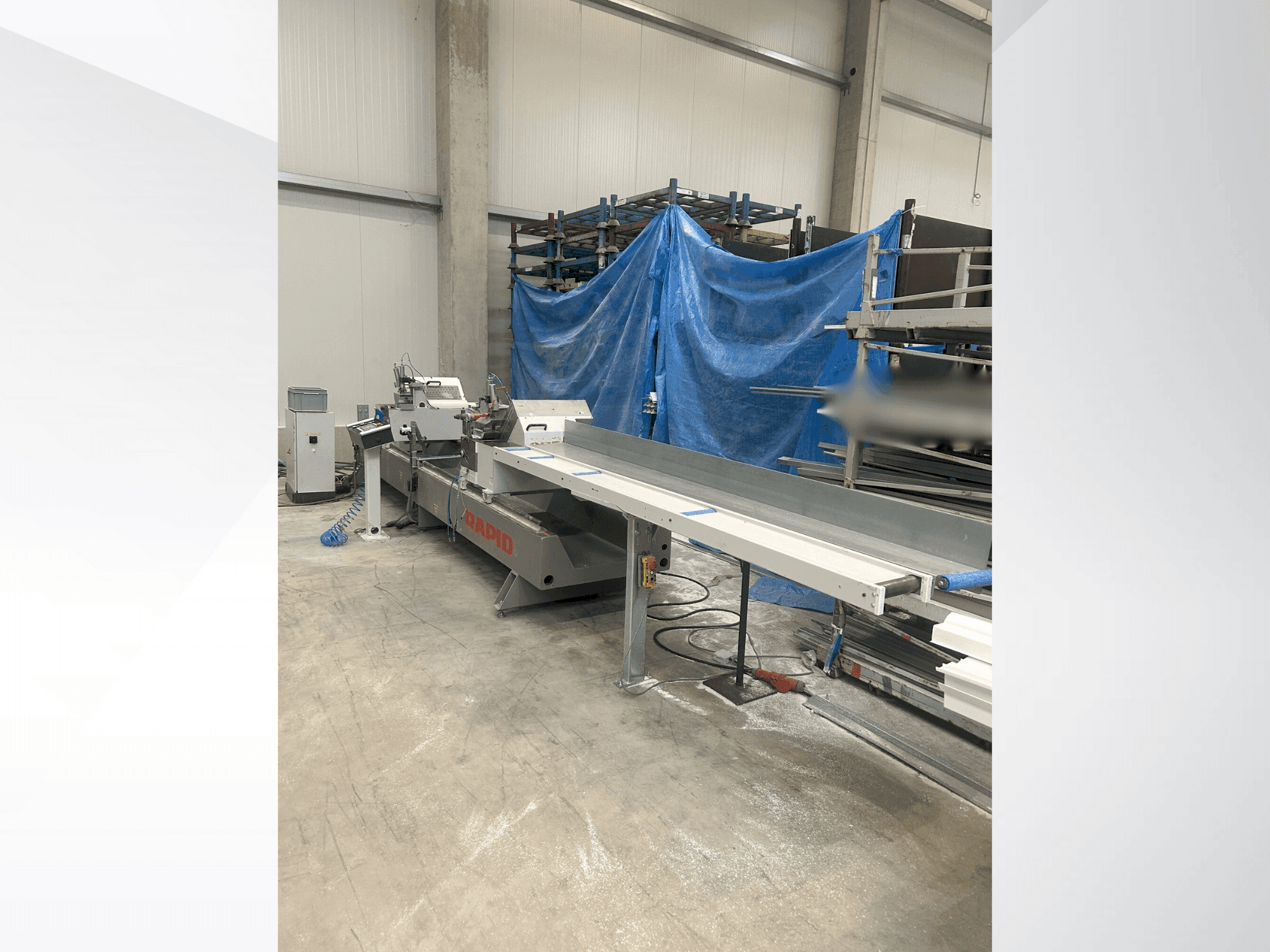 Вид станка RAPID DGL 200-E спереди