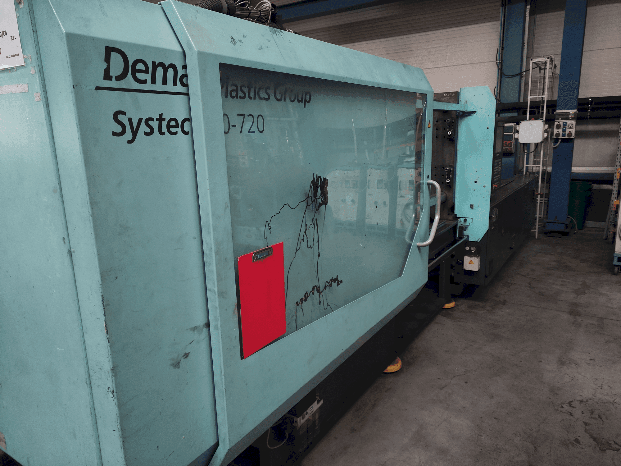 Вид станка DEMAG Systec 350/720-1450 спереди