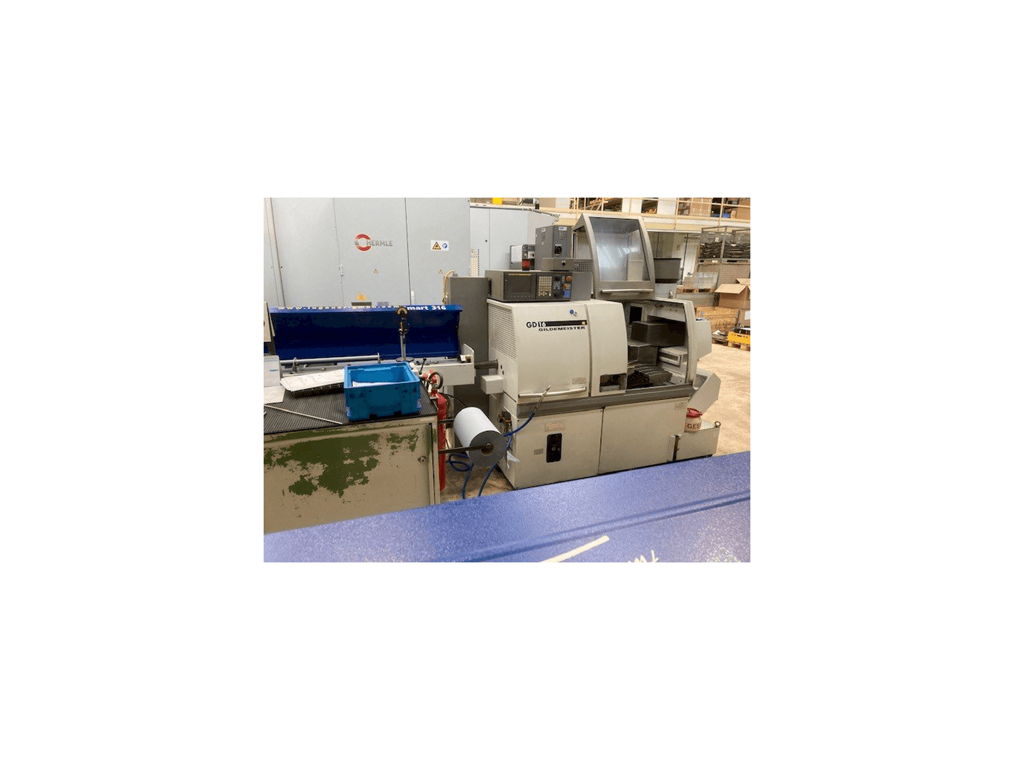 Вид станка Gildemeister GD 16 спереди