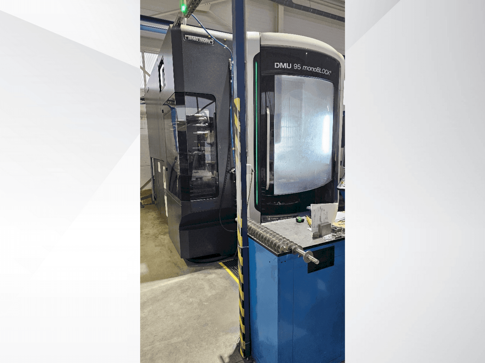 Вид станка DMG MORI DMU 95 monoBlock спереди