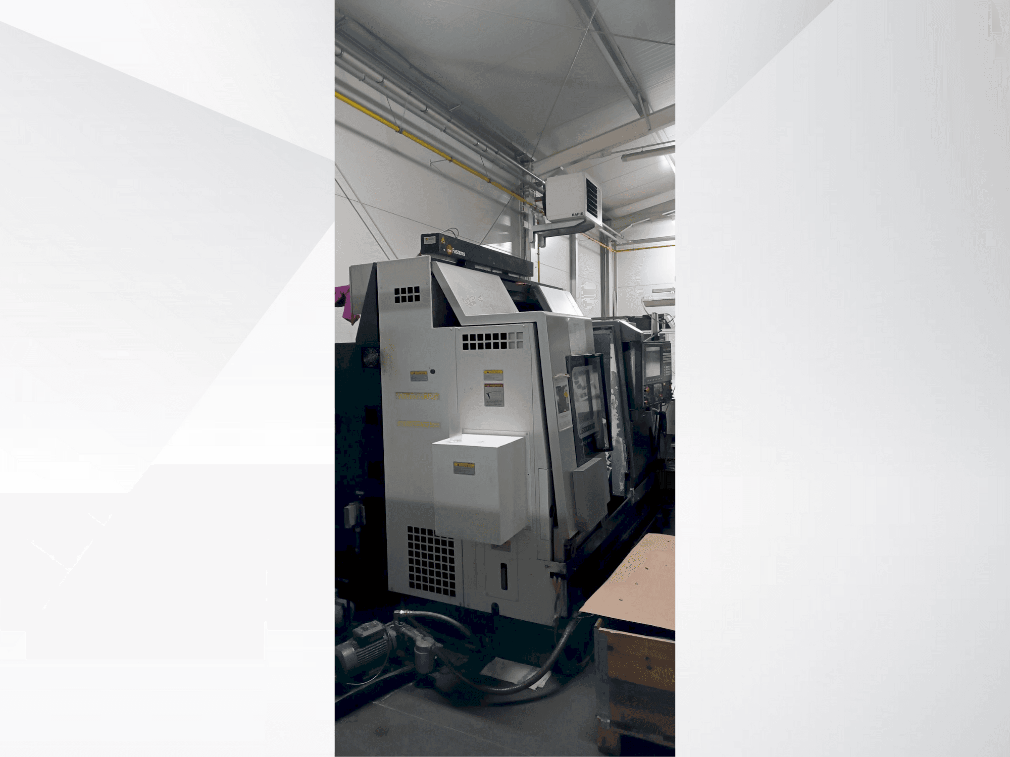 Вид станка Okuma LB3000 EX II-MY C450 спереди