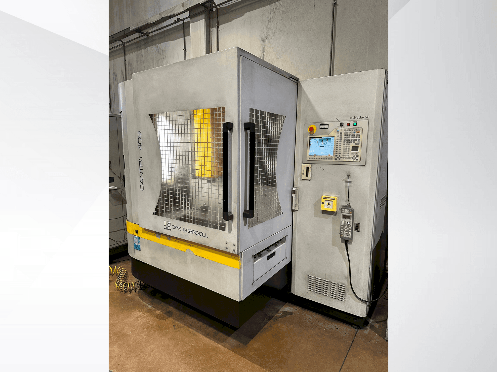 Вид станка INGERSOLL Gantry 400 спереди