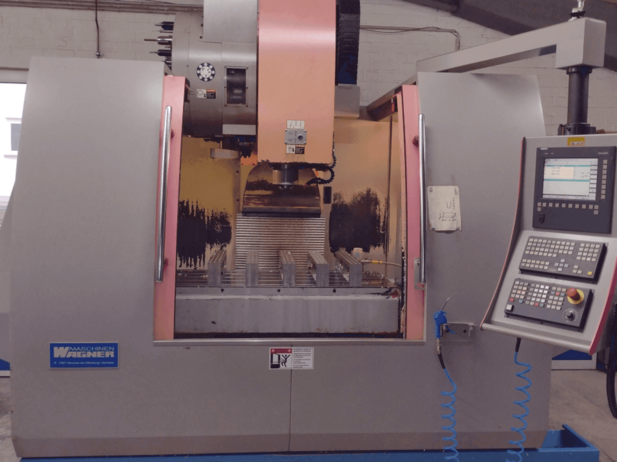 Вид станка WAGNER WMC 1100 спереди