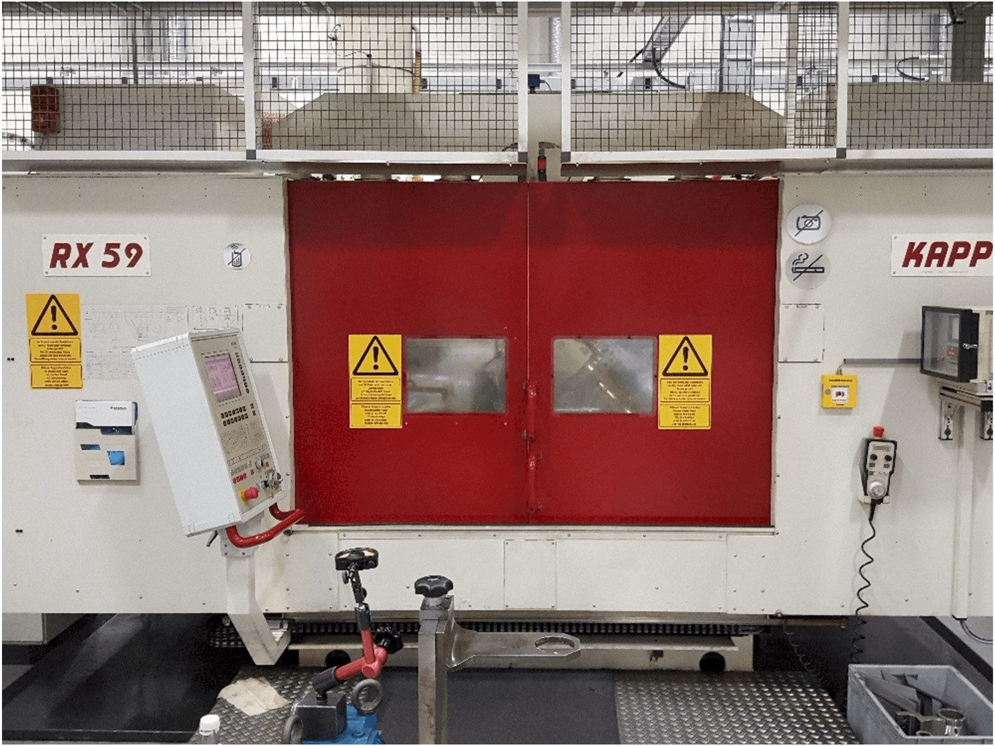 Вид станка Kapp RX59 спереди