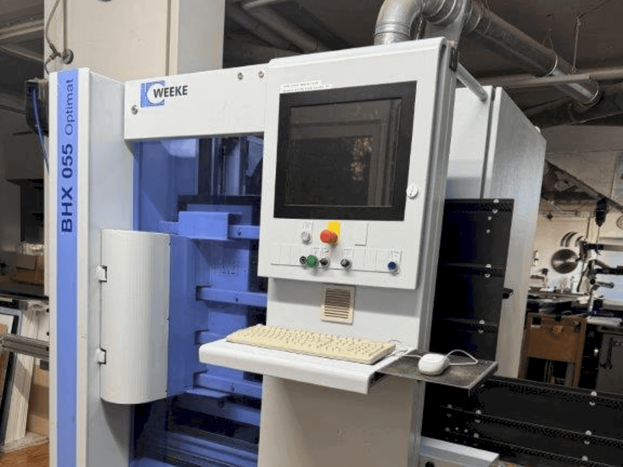 Вид станка HOMAG WEEKE BHX 055 спереди